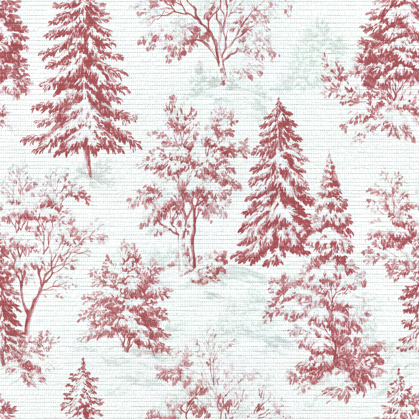 Berry Woods Faux Grasscloth Wallpaper