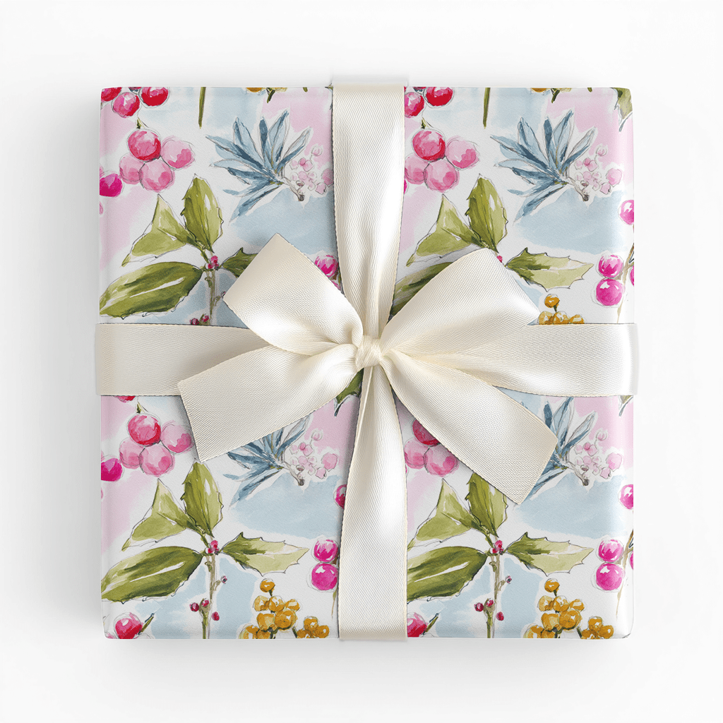 Berryton Frost - Wrapping Paper - Lemon Park