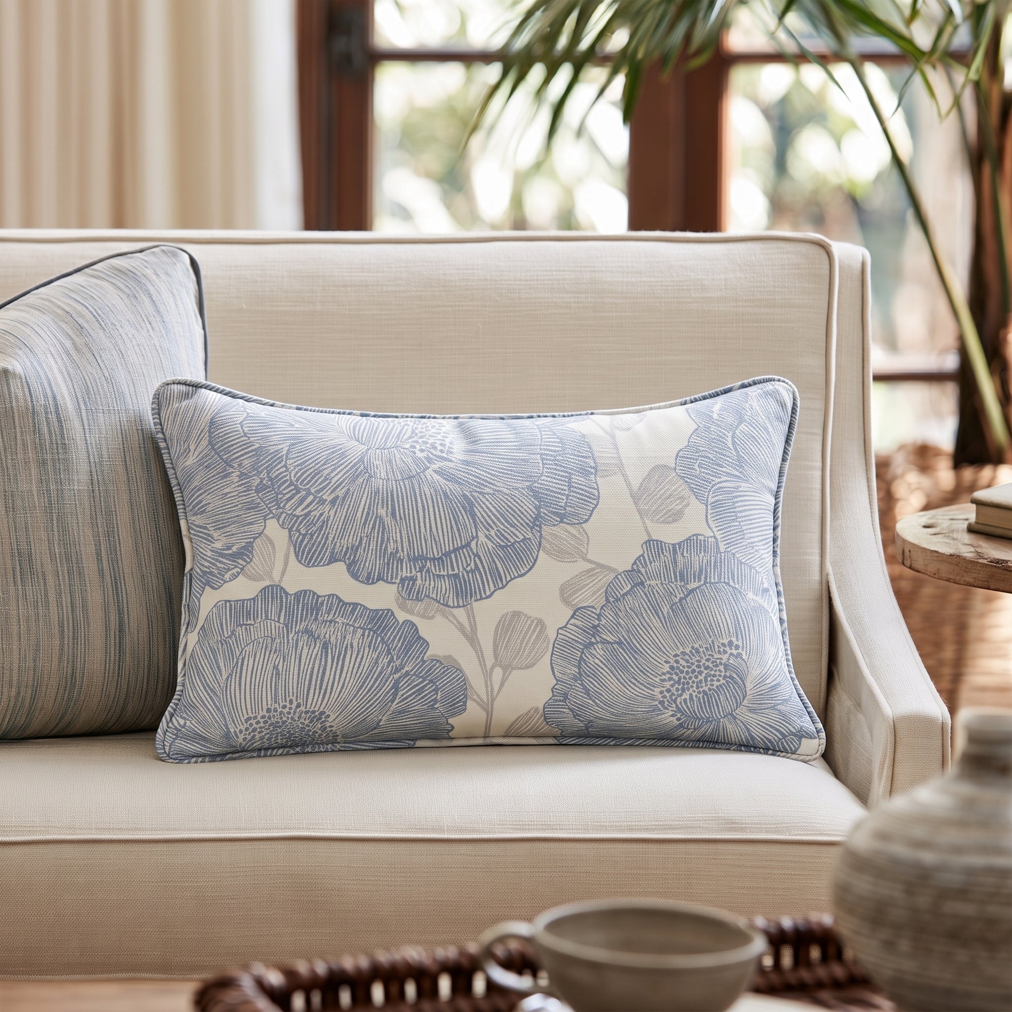 Besides Throw Pillow - Lemon Park