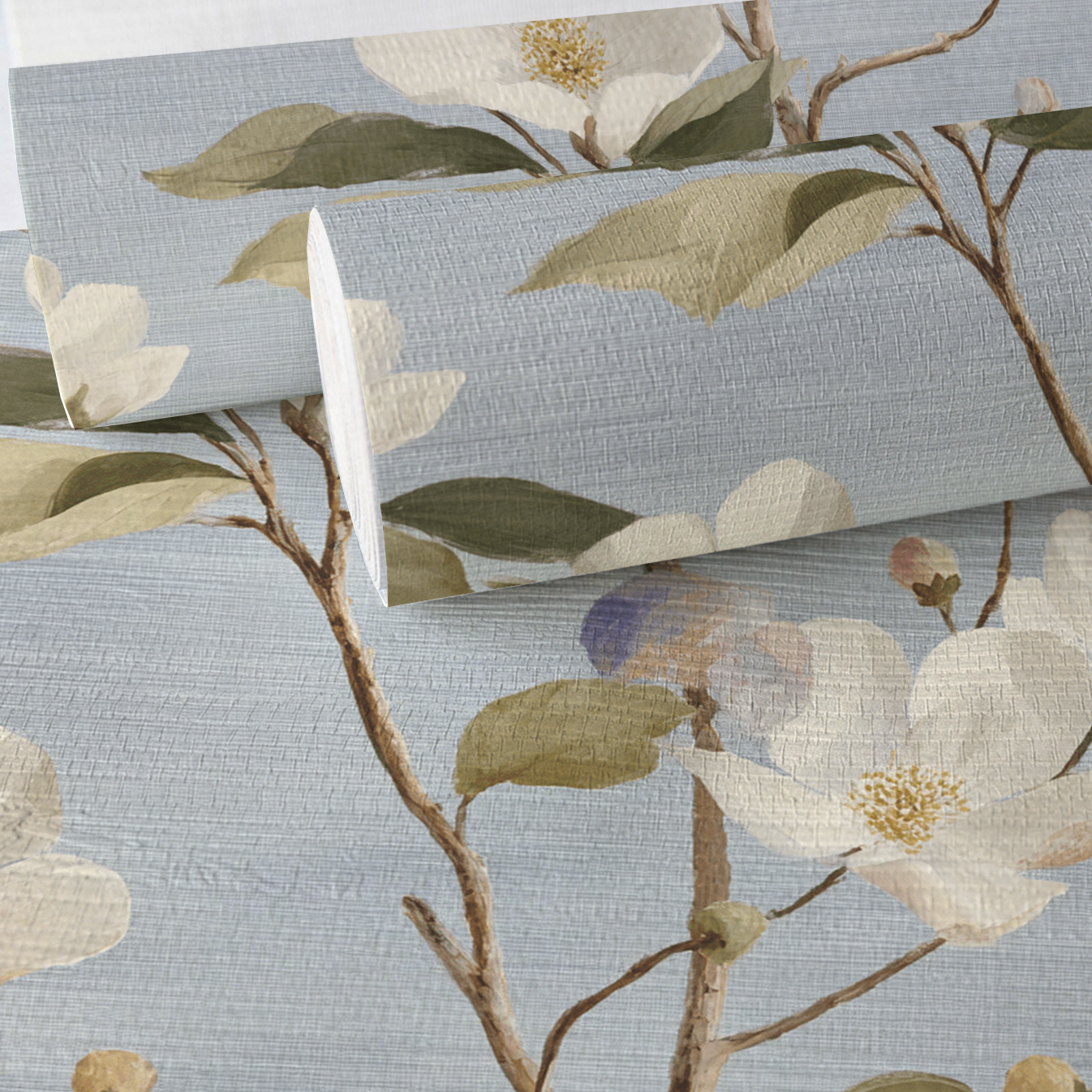 Beverley Faux Grasscloth Wallpaper
