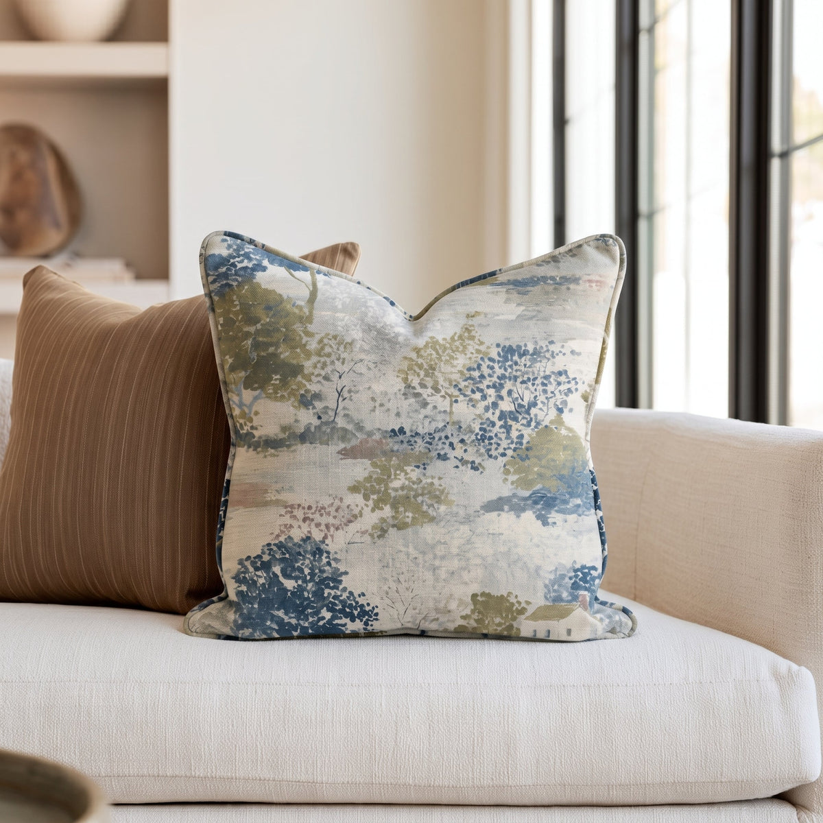 Beyond the Gate Throw Pillow - Lemon Park
