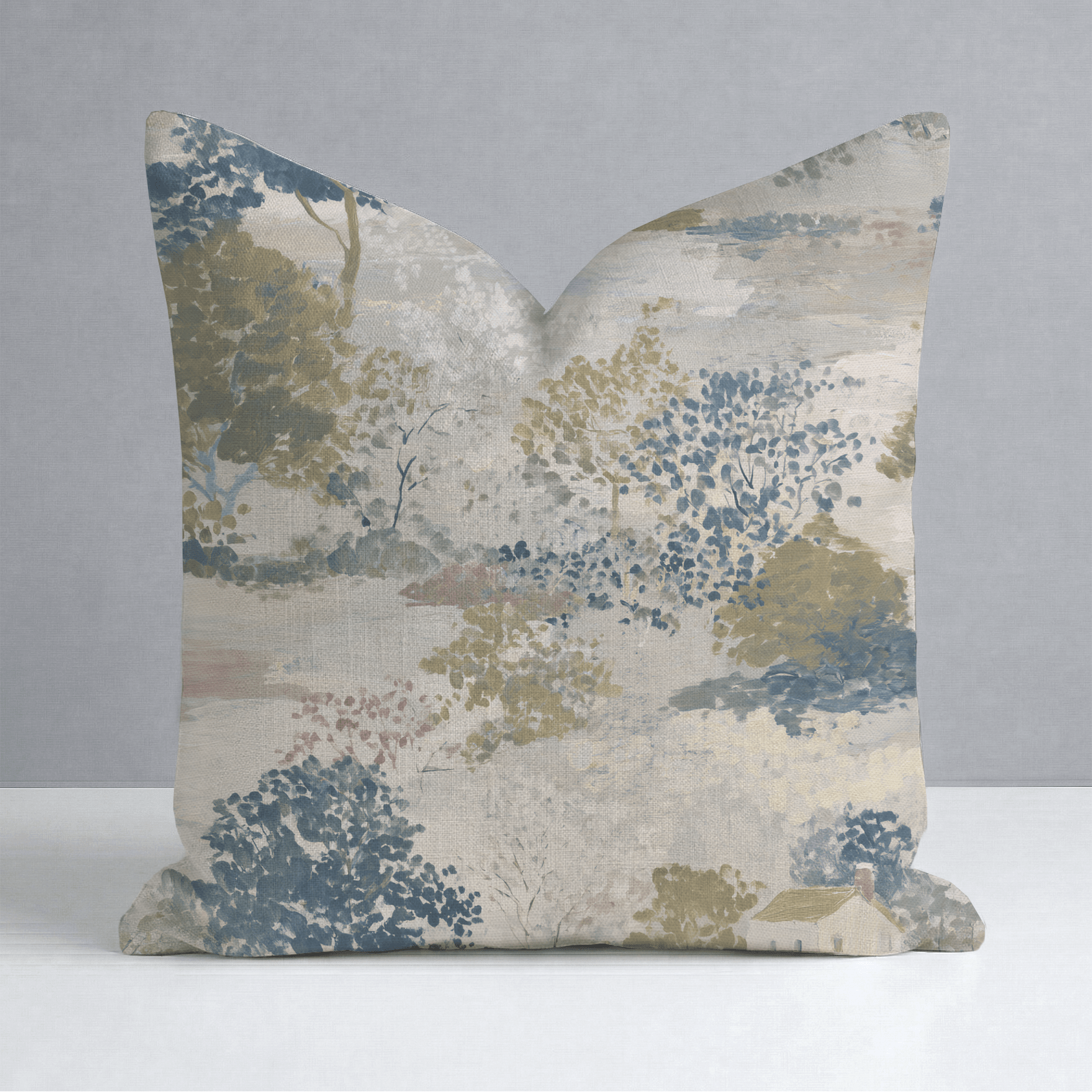 Beyond the Gate Throw Pillow - Lemon Park