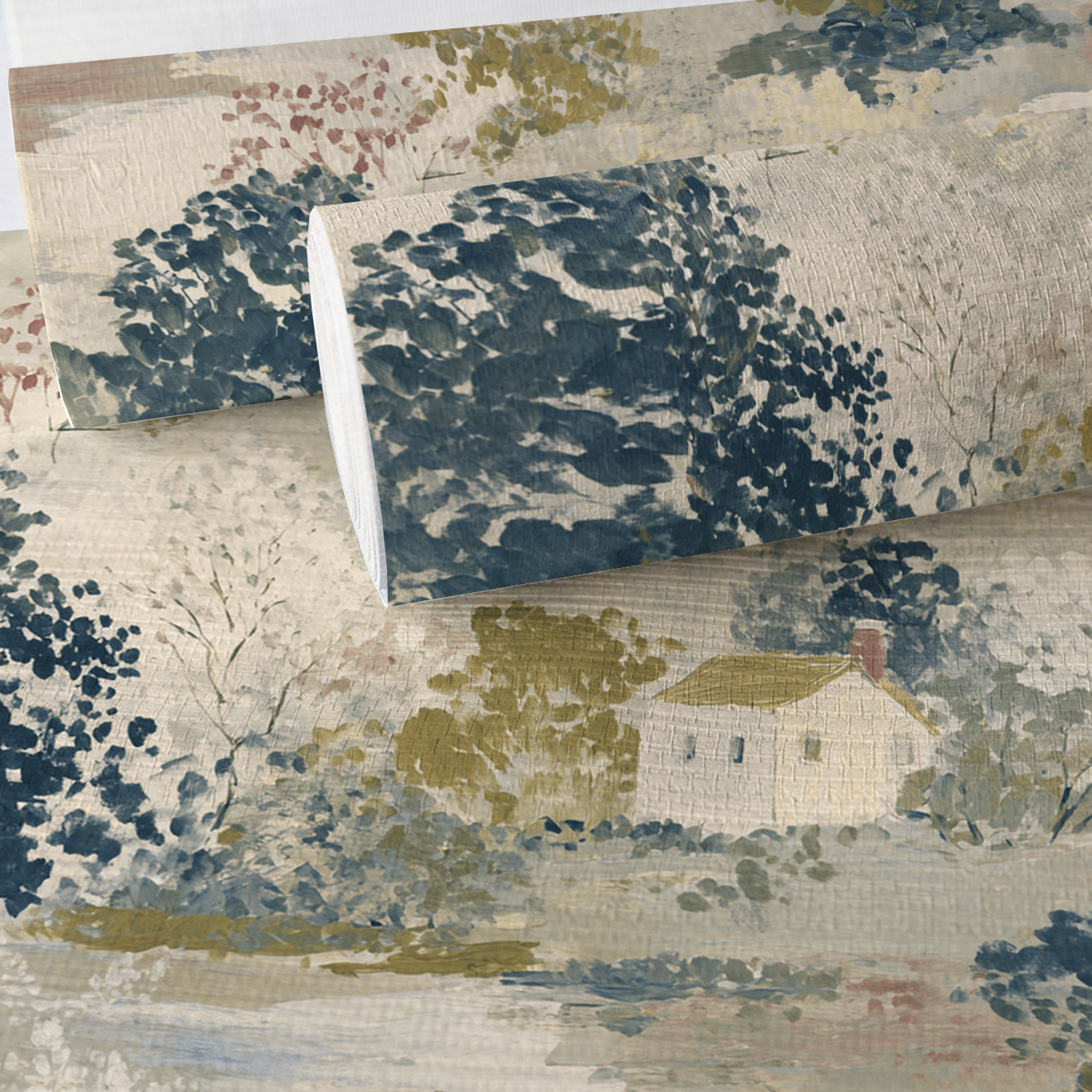 Beyond the Gate Faux Grasscloth Wallpaper