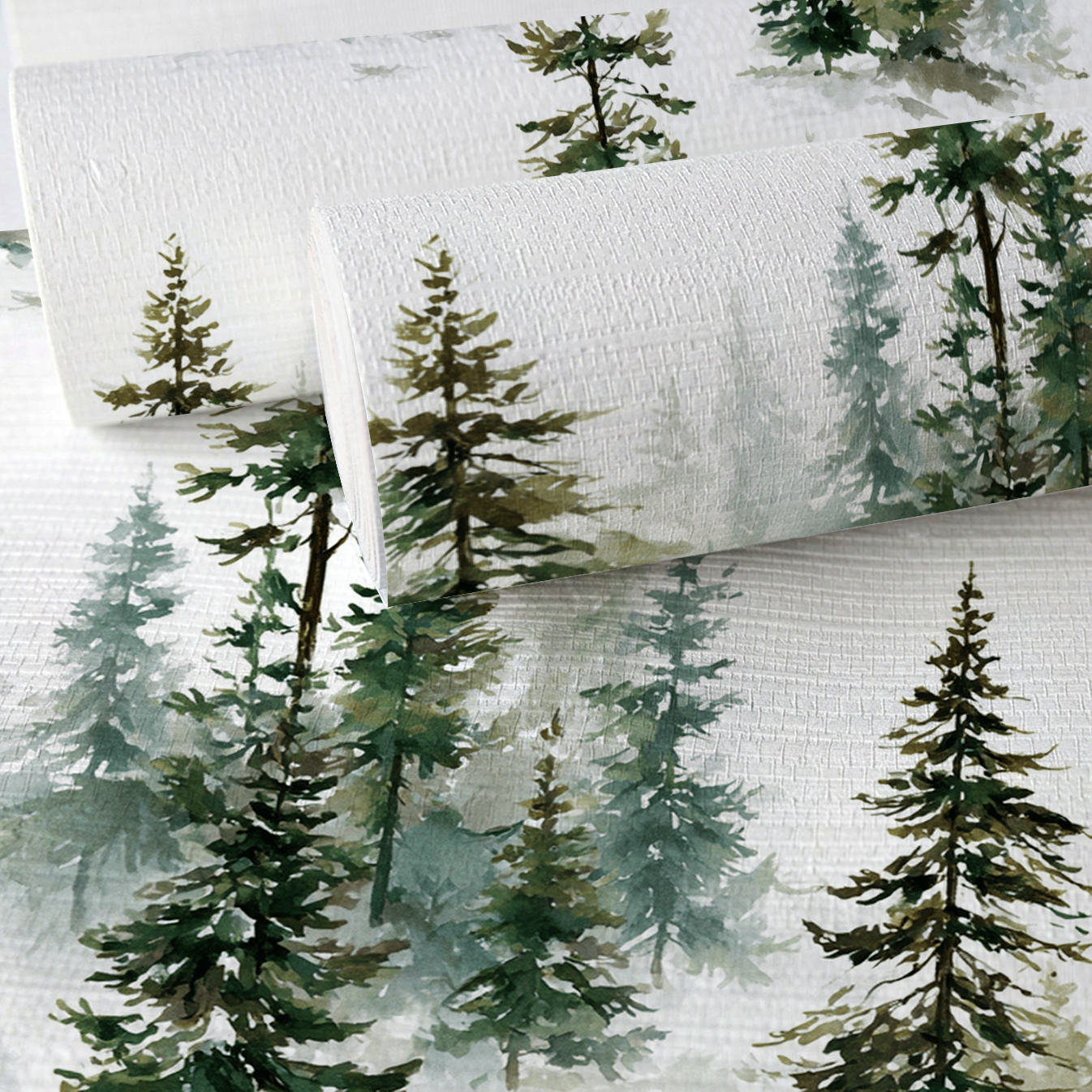 Big Bear Faux Grasscloth Wallpaper