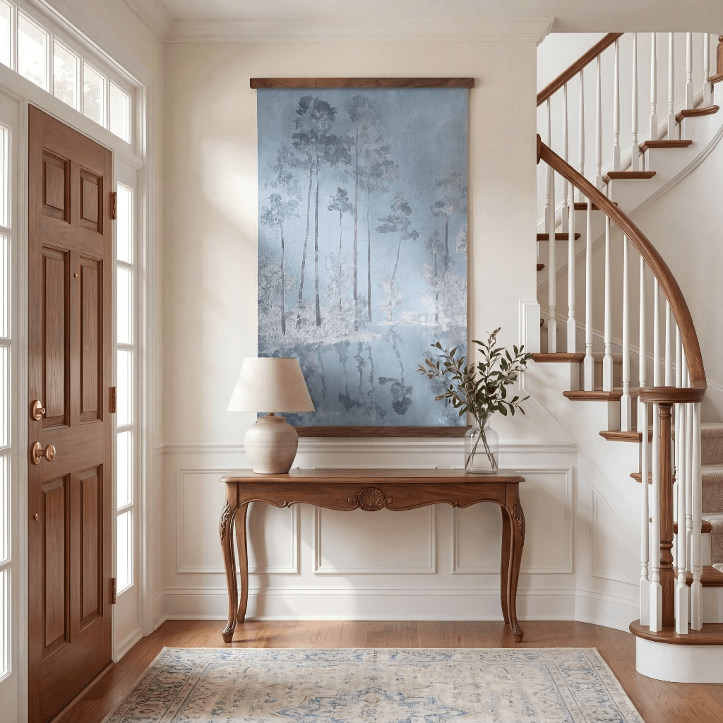 Birchwood (Blue) - Tapestry - Lemon Park