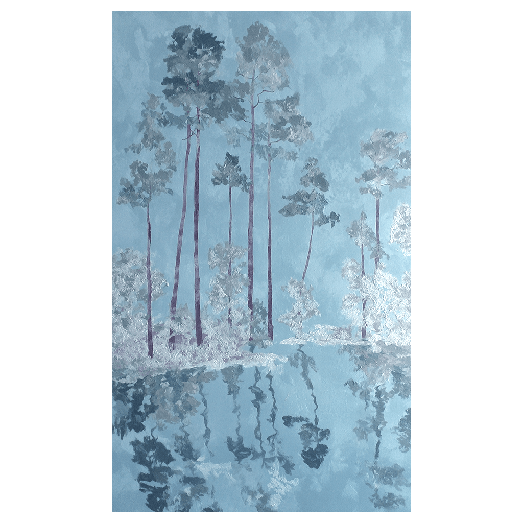 Birchwood (Blue) - Tapestry - Lemon Park