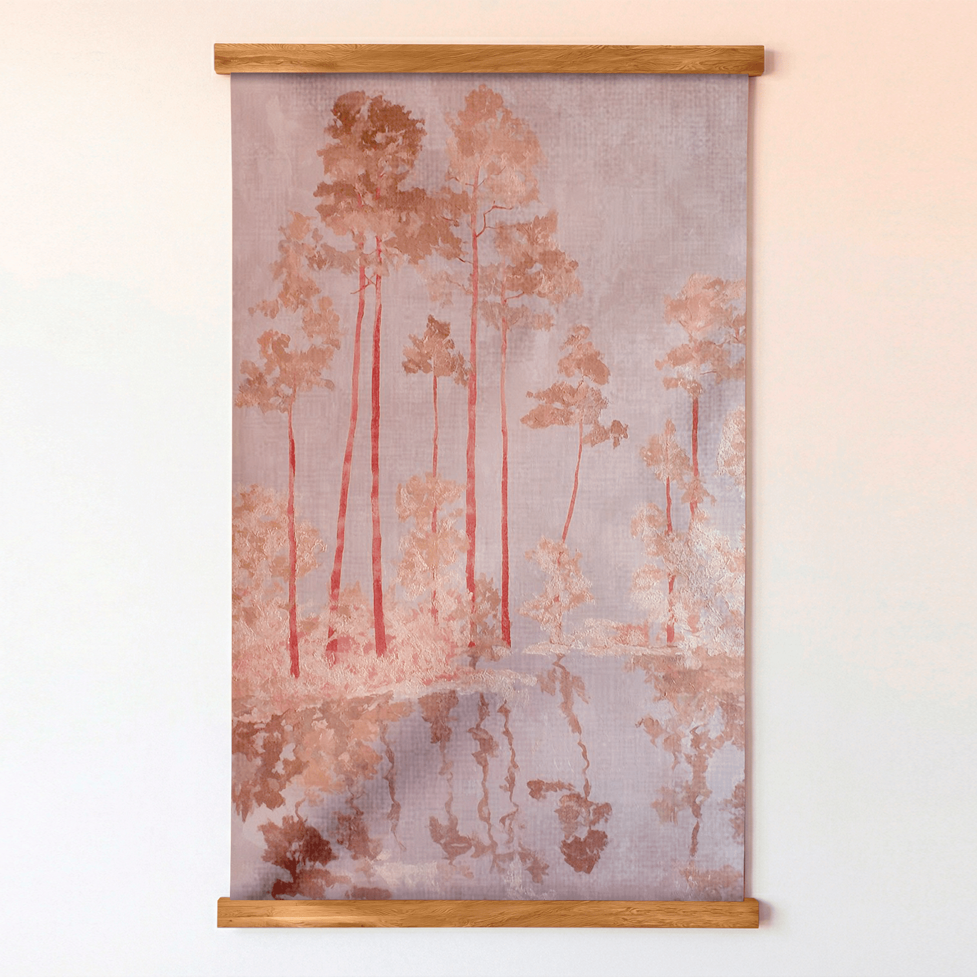 Birchwood (Red) - Tapestry - Lemon Park