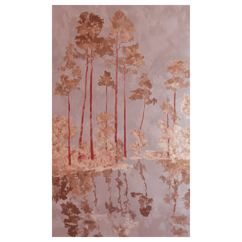 Birchwood (Red) - Tapestry - Lemon Park
