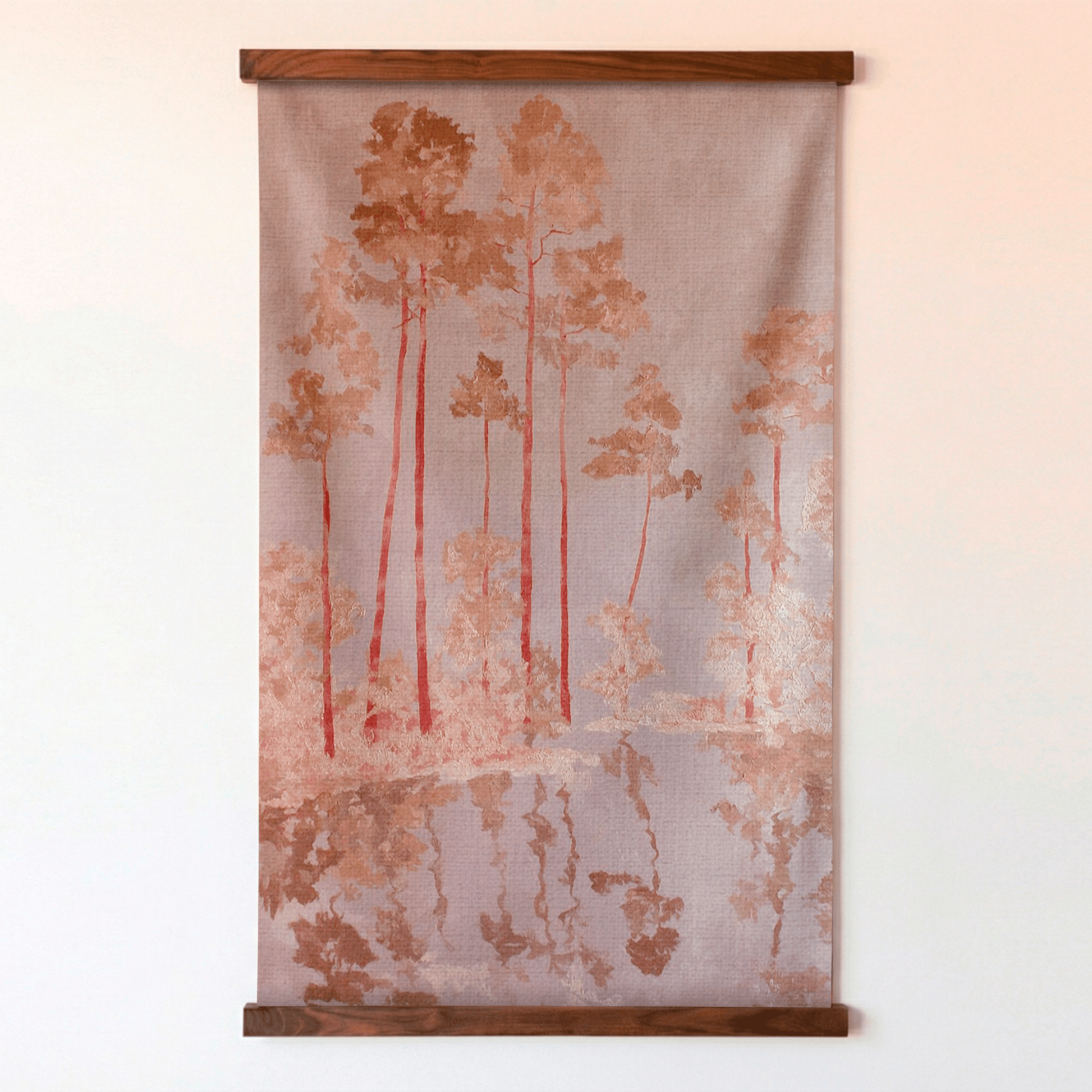 Birchwood (Red) - Tapestry - Lemon Park