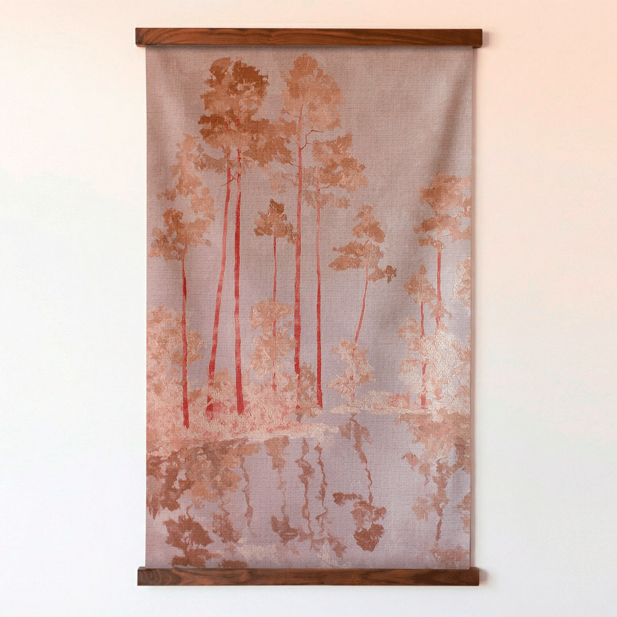 Birchwood (Red) - Tapestry - Lemon Park