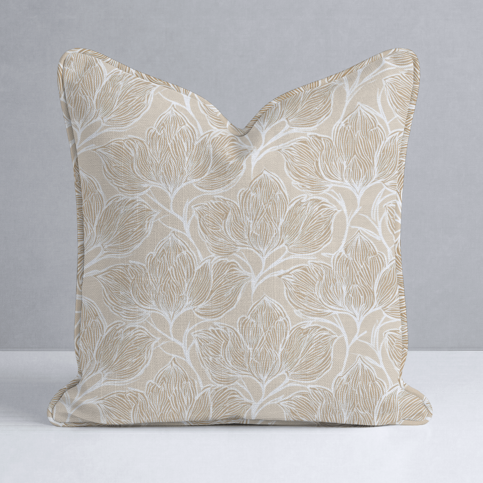 Biscotti Throw Pillow - Lemon Park