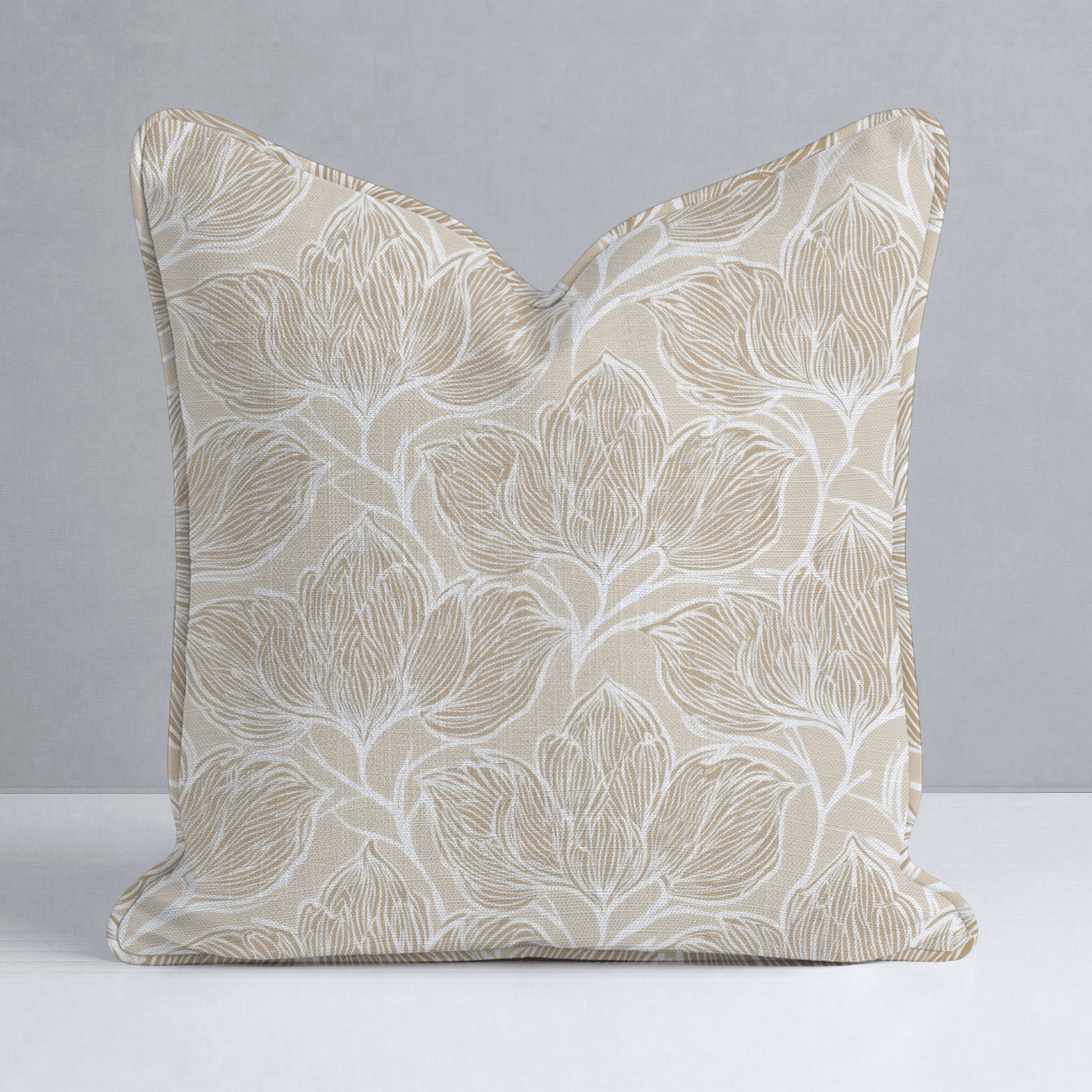 Biscotti Throw Pillow - Lemon Park