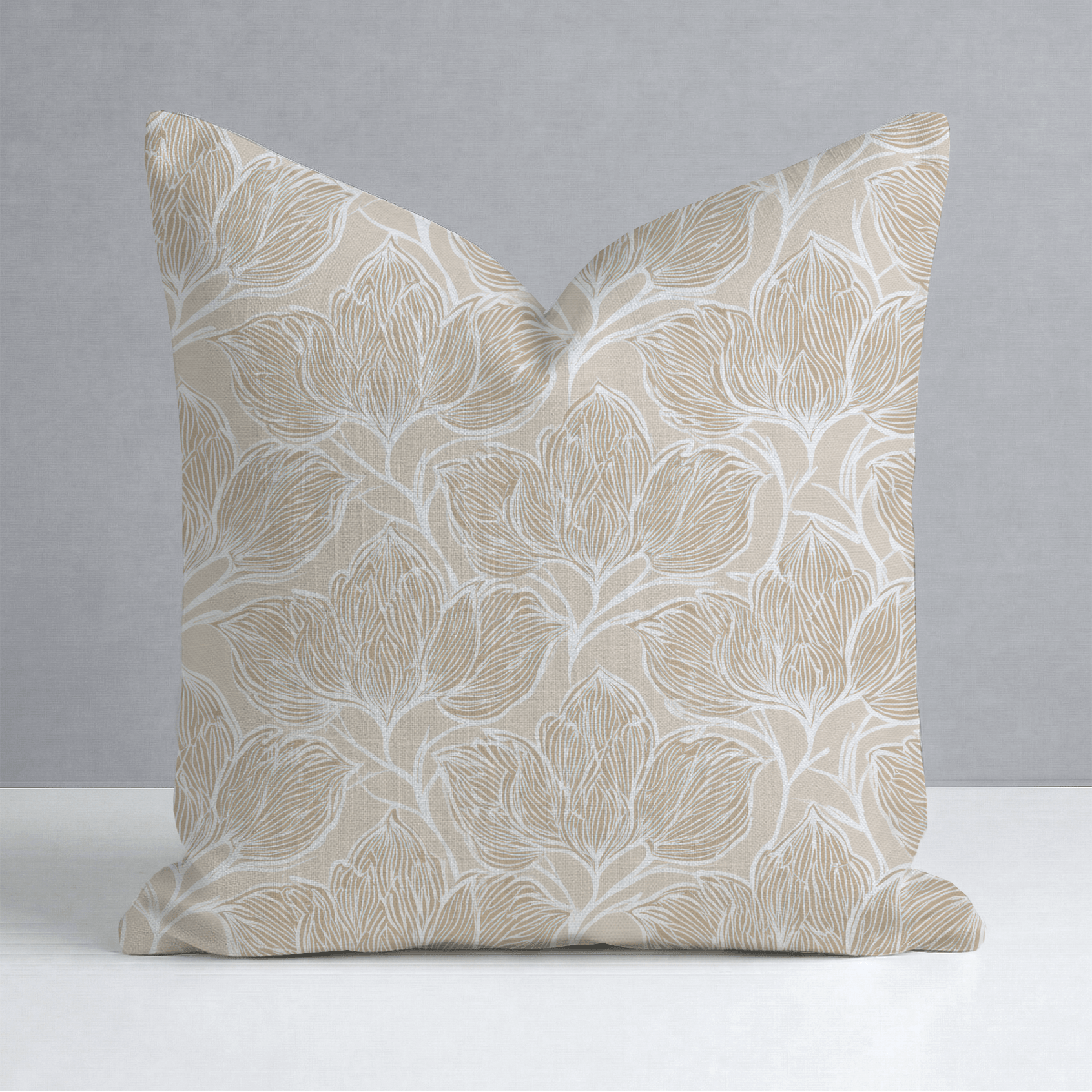 Biscotti Throw Pillow - Lemon Park