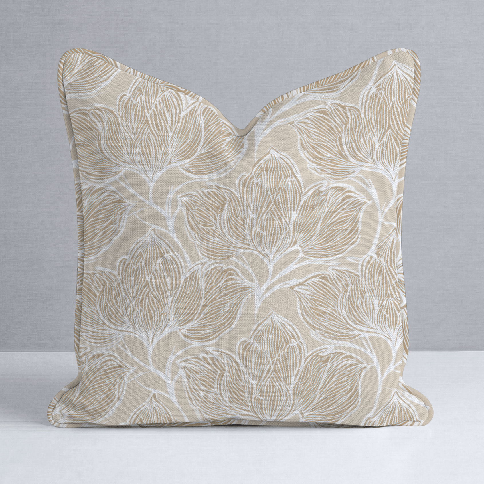Biscotti Throw Pillow - Lemon Park