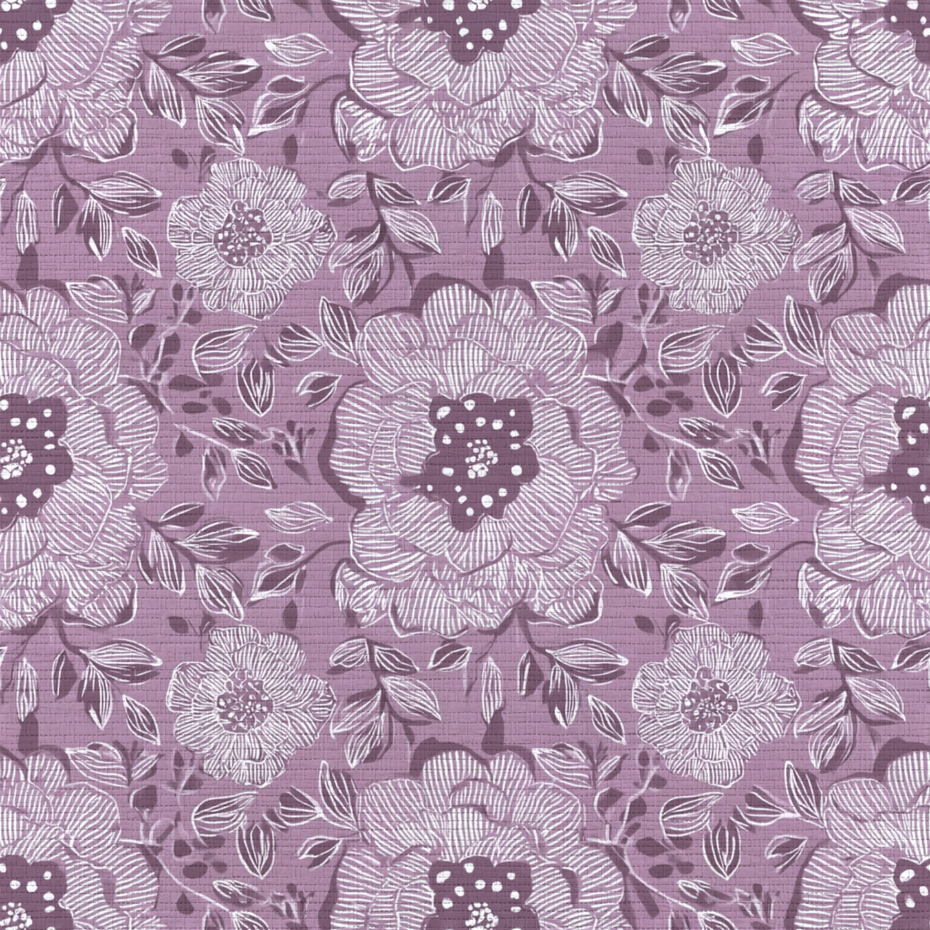 Blackberry Jam Faux Grasscloth Wallpaper - Lemon Park