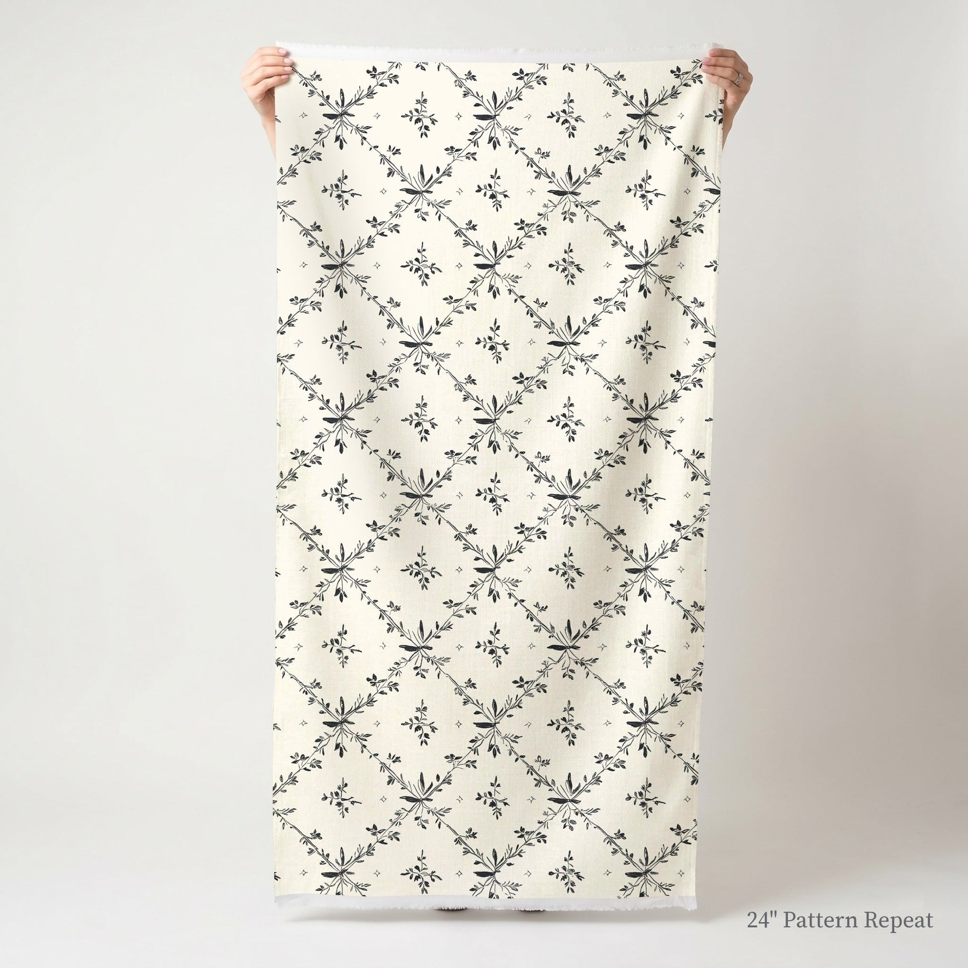 Blackberry Lace - Fabric - Lemon Park