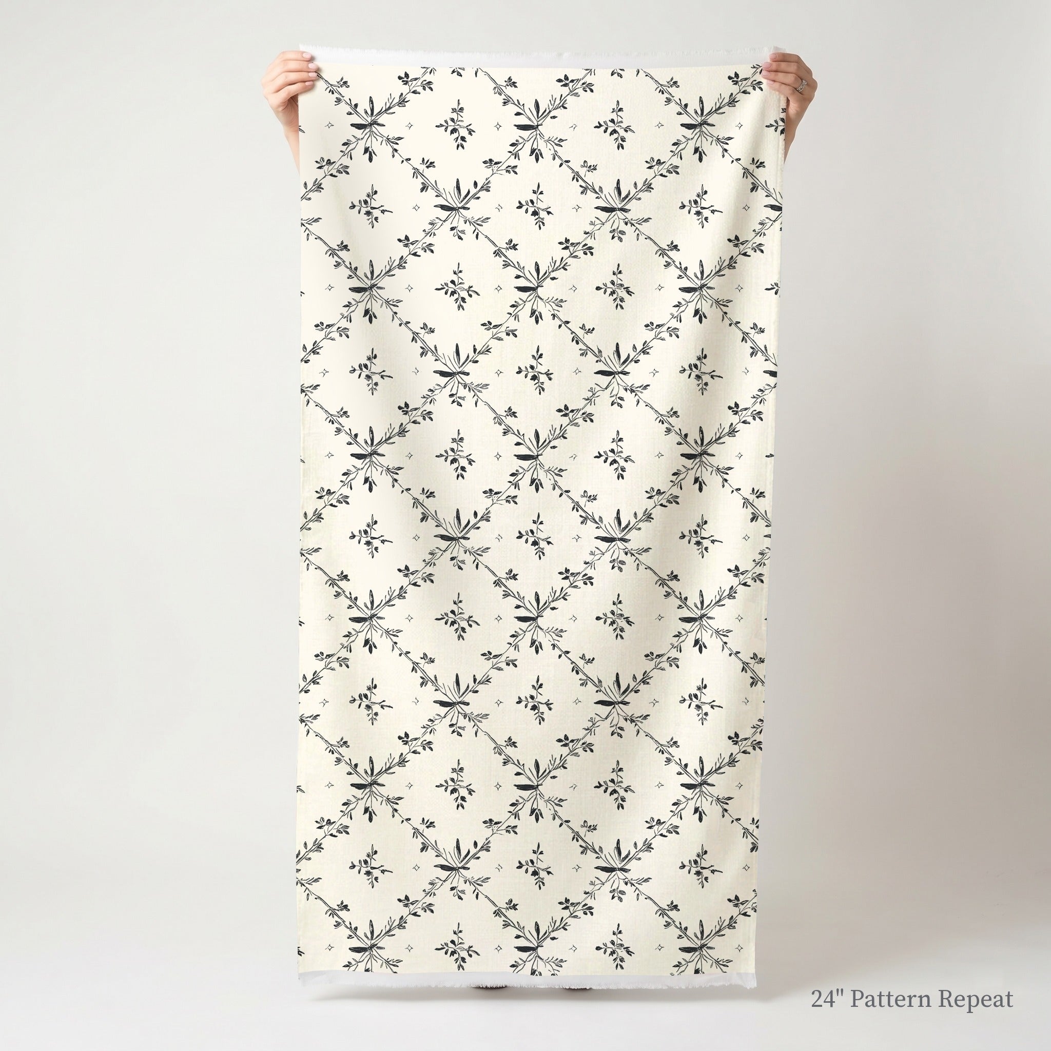 Blackberry Lace - Fabric - Lemon Park