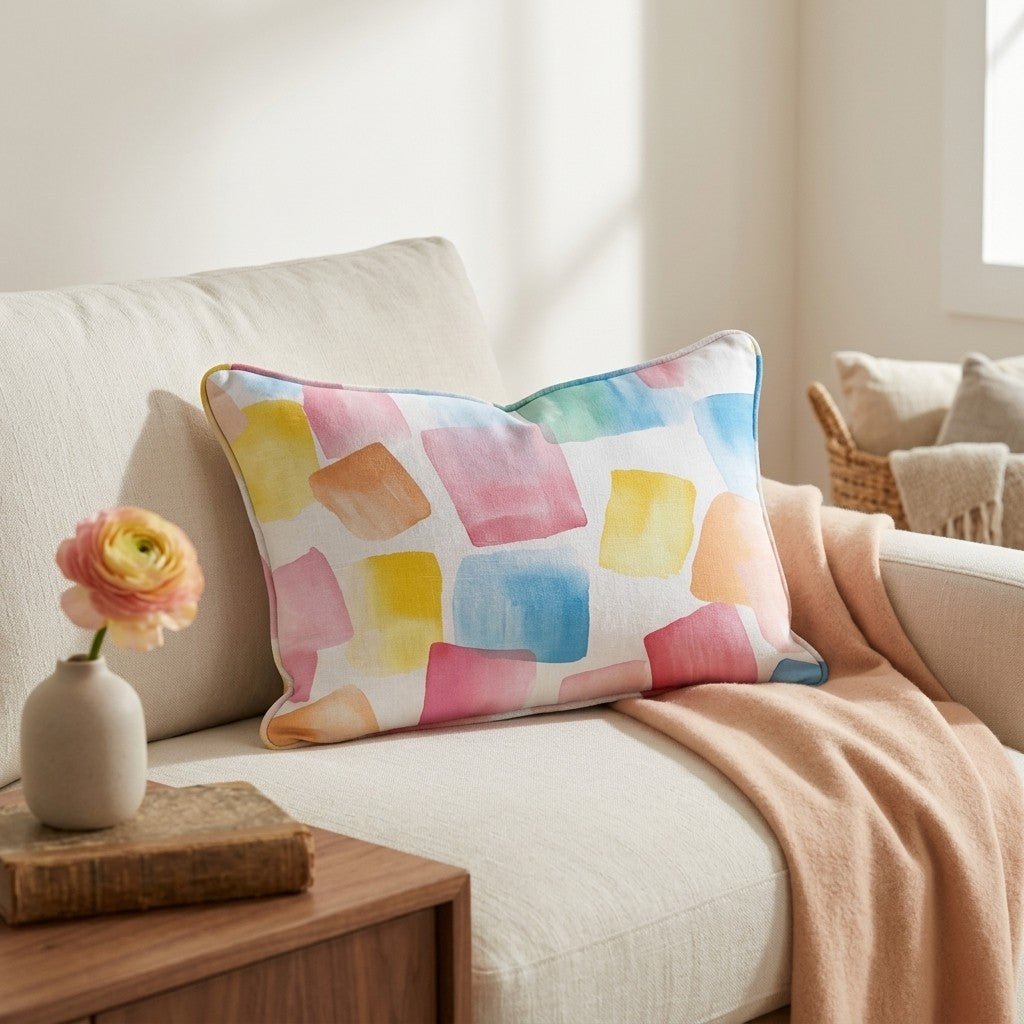 Blaze Throw Pillow - Lemon Park
