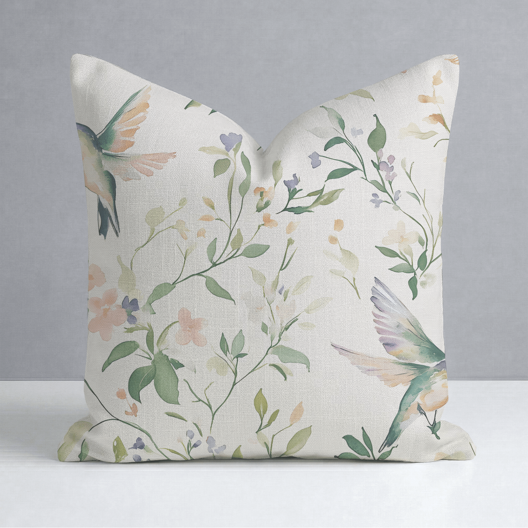 Bloom & Flutter Throw Pillow - Lemon Park