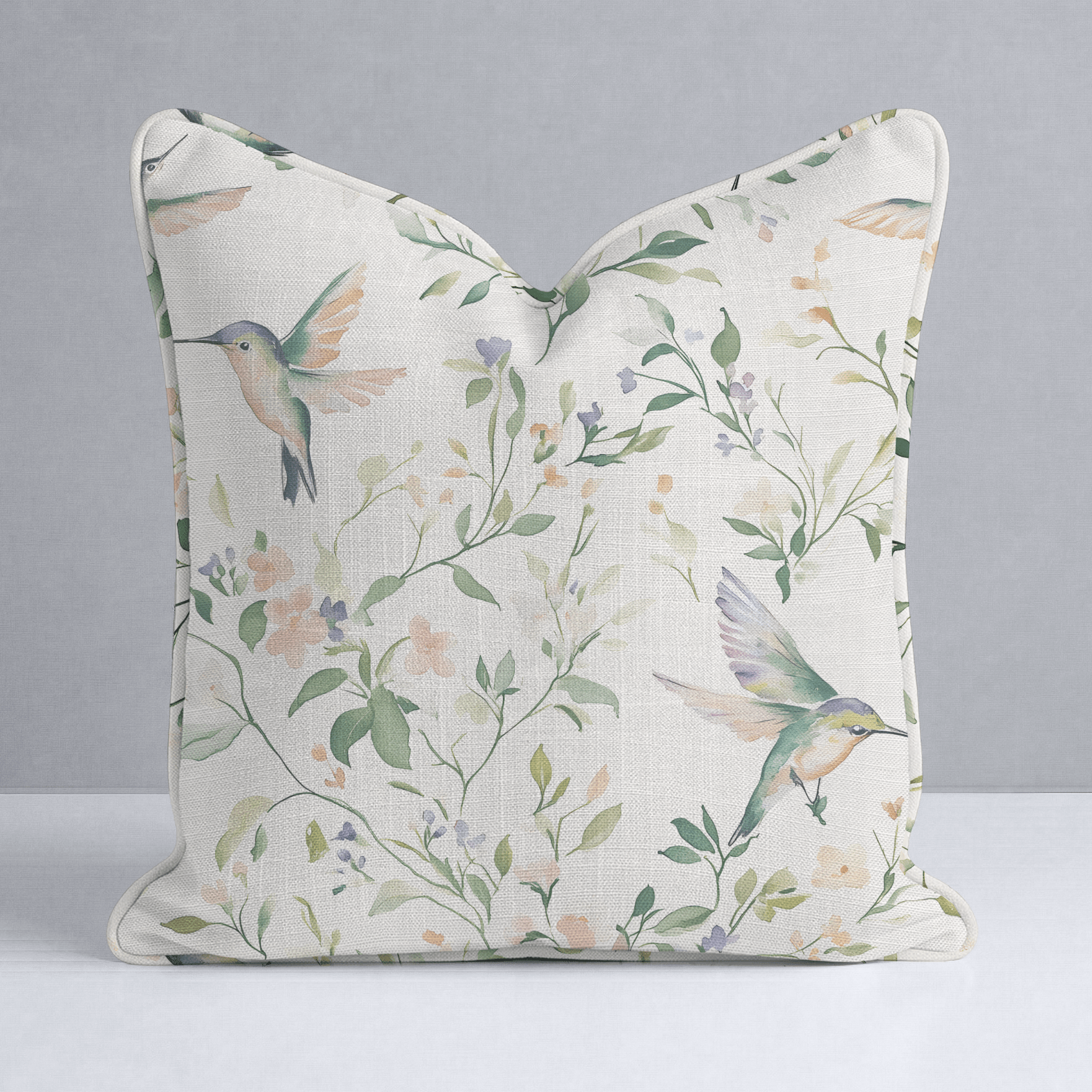Bloom & Flutter Throw Pillow - Lemon Park