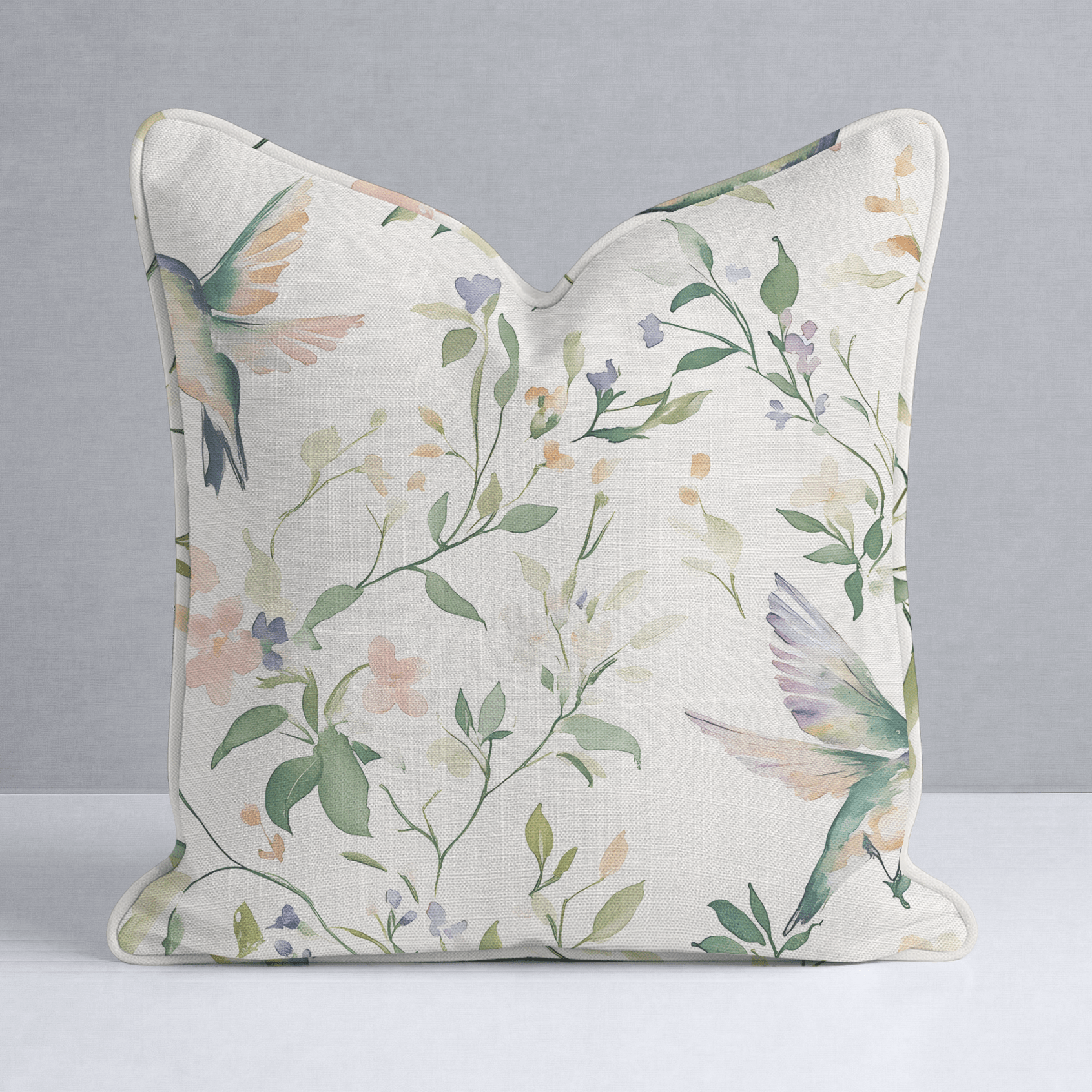 Bloom & Flutter Throw Pillow - Lemon Park