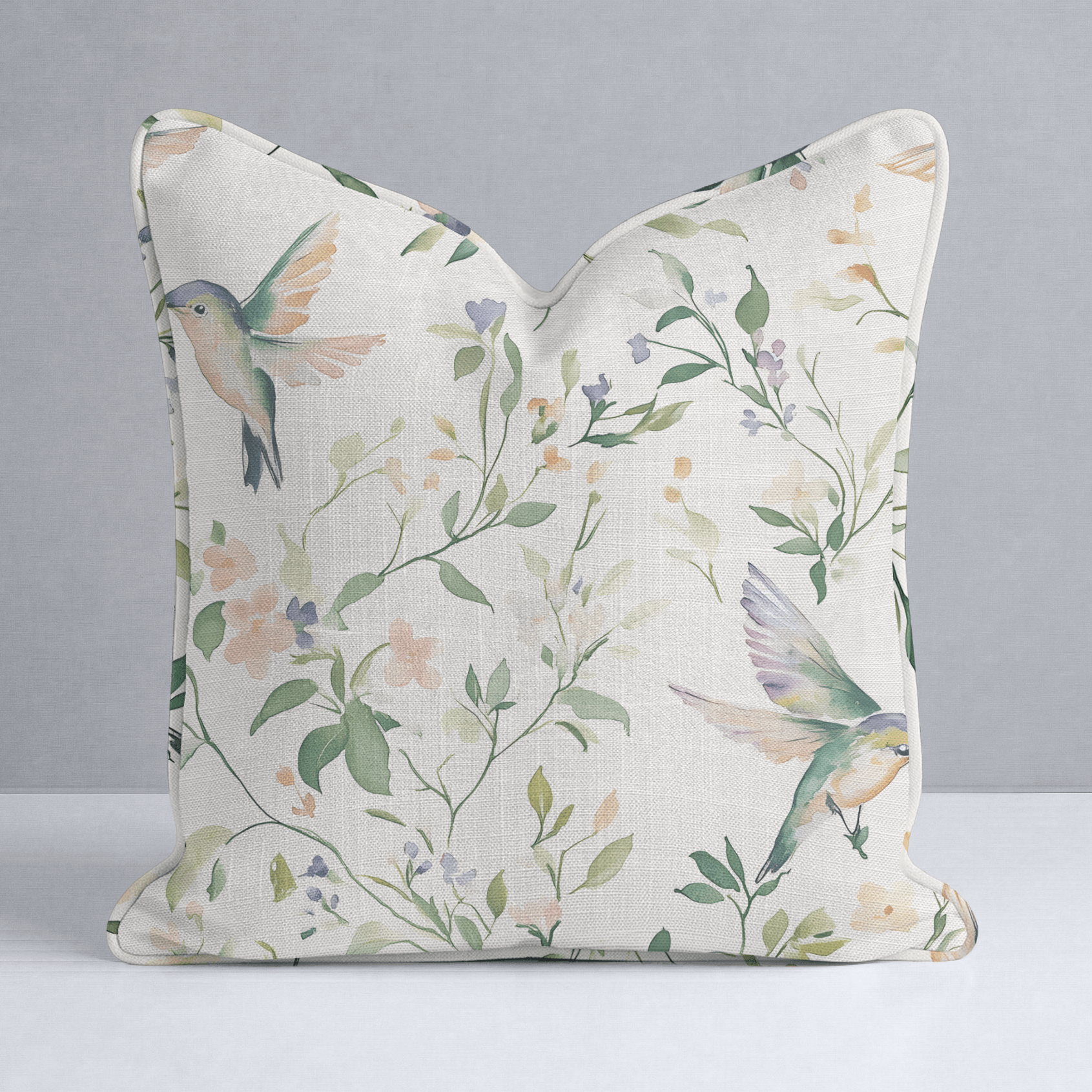 Bloom & Flutter Throw Pillow - Lemon Park