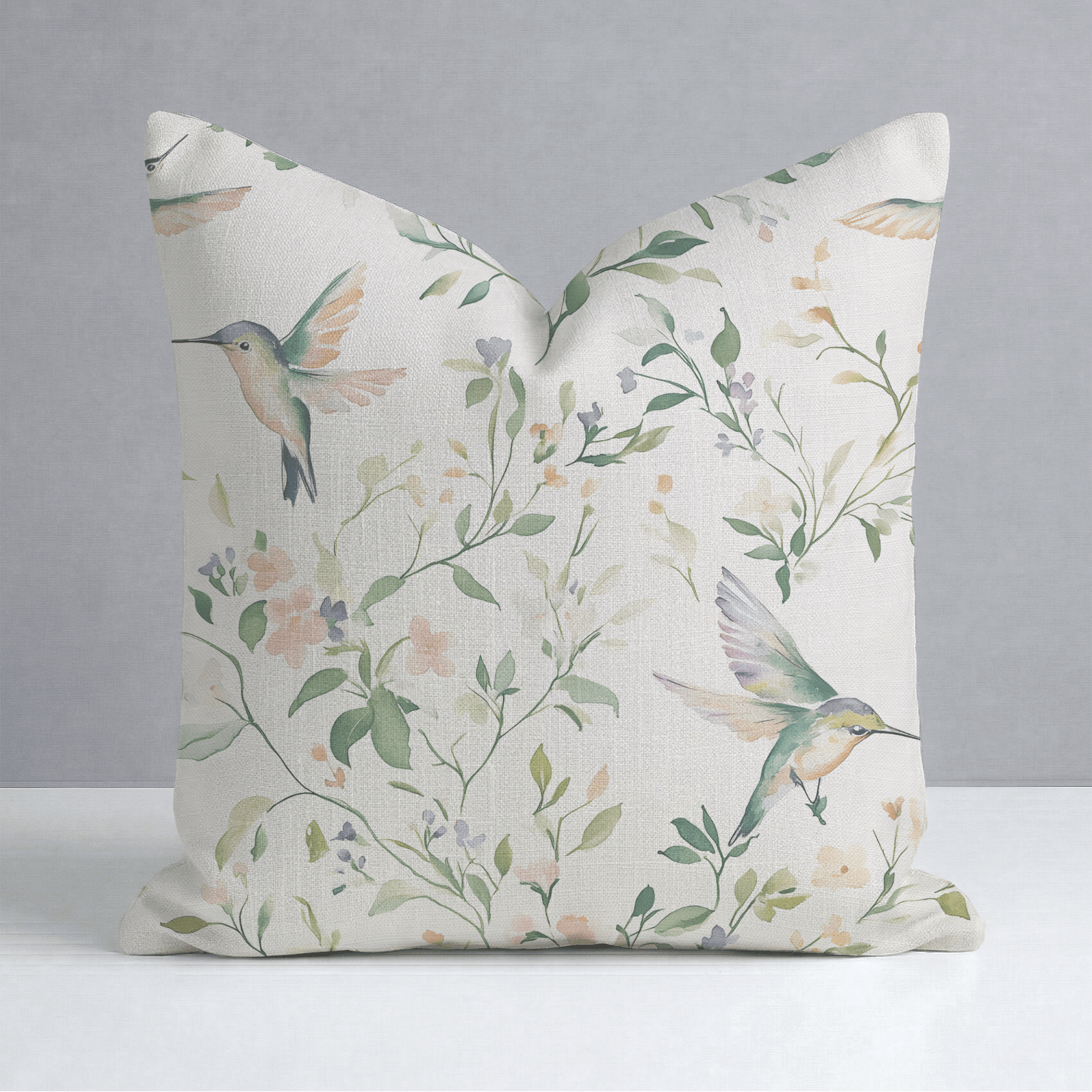 Bloom & Flutter Throw Pillow - Lemon Park