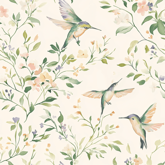 Bloom & Flutter Wallpaper - Lemon Park