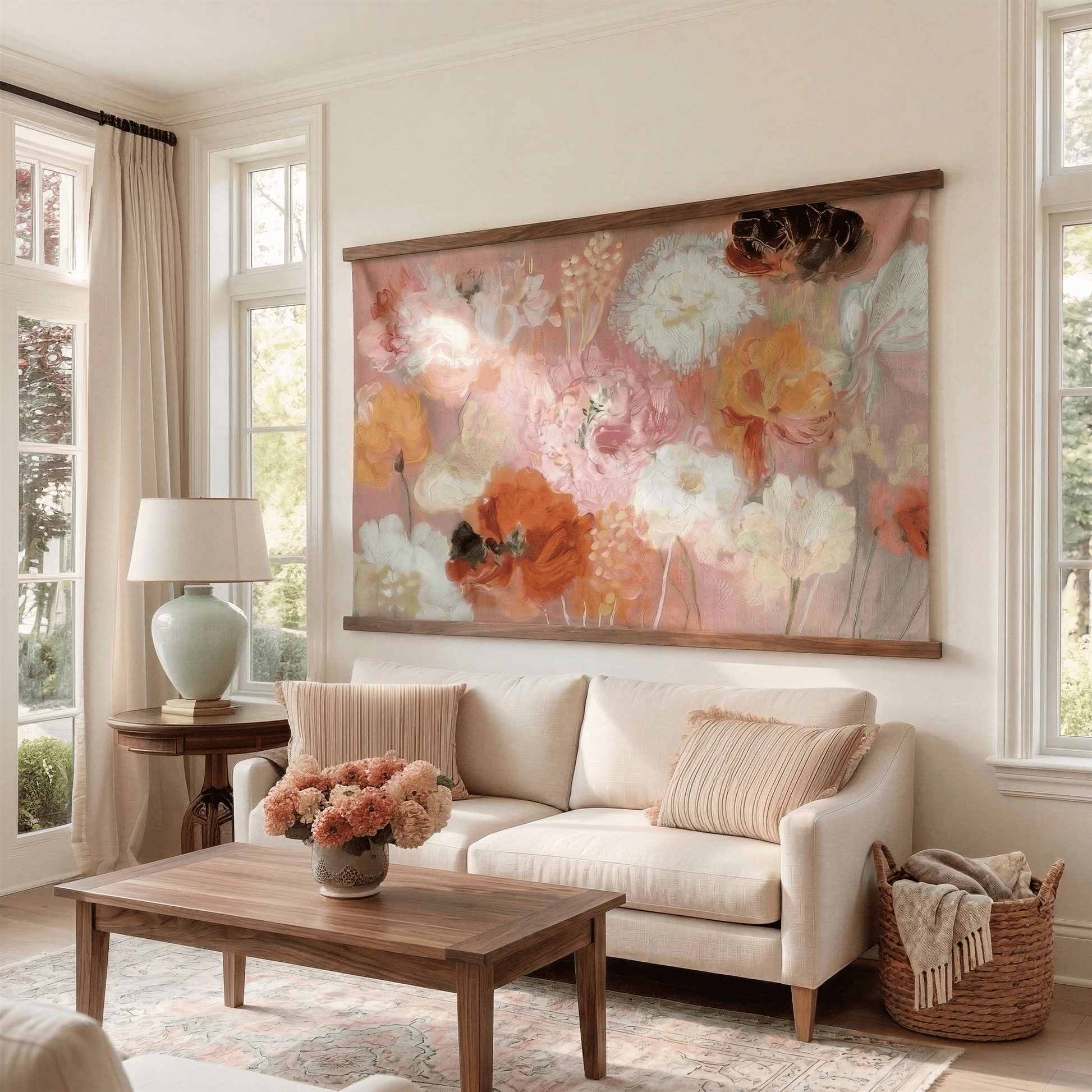 Blooming Bouquet - Tapestry - Lemon Park