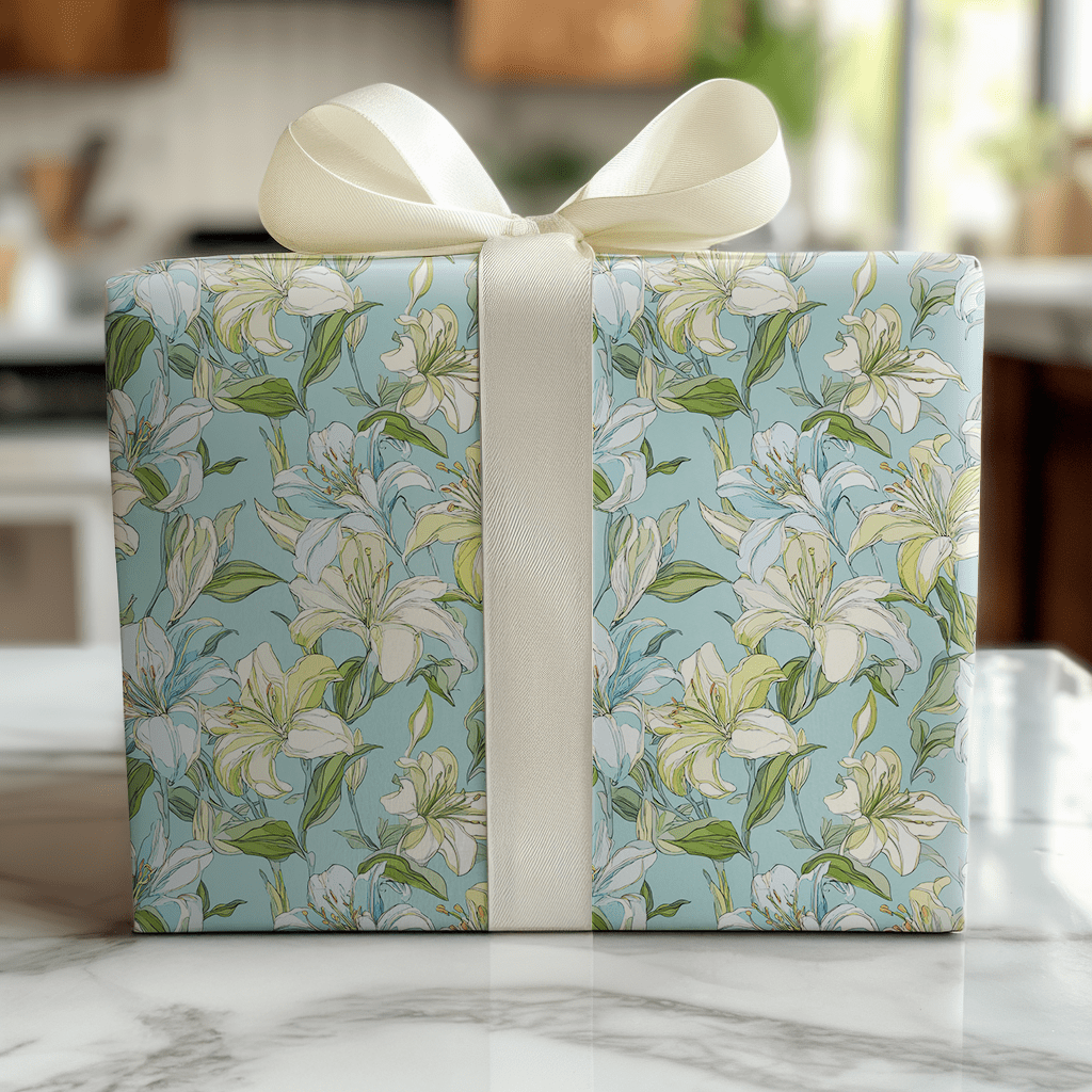 Blooming Peace - Wrapping Paper - Lemon Park