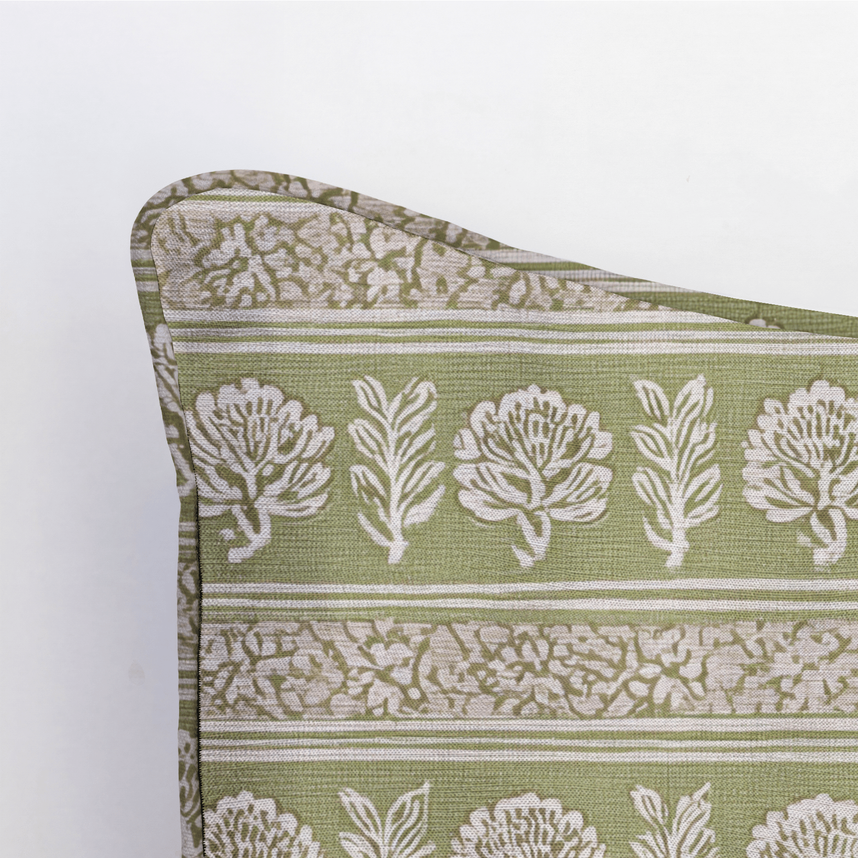 Bloommist Throw Pillow - Lemon Park