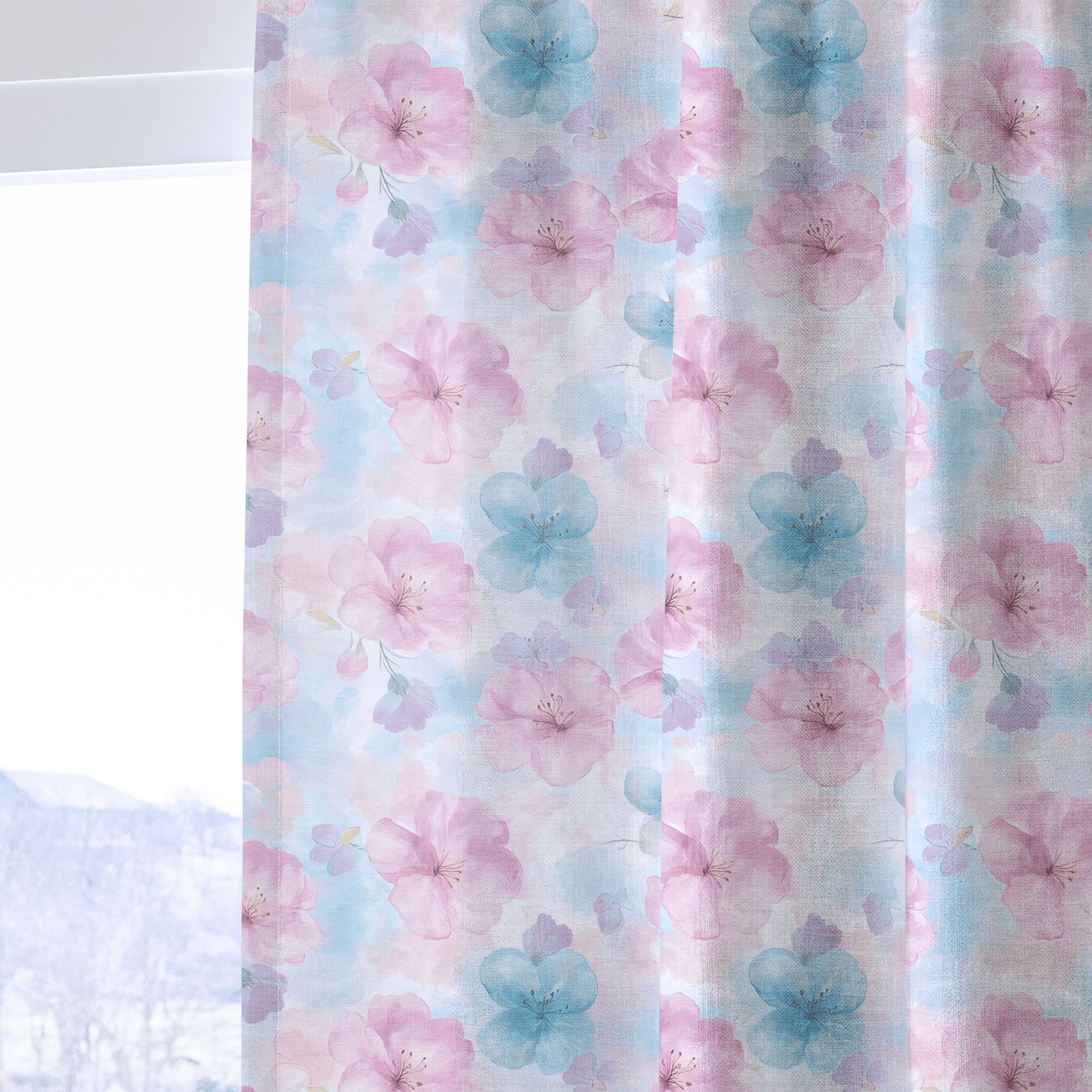 Blossom Haze - Drapery - Lemon Park