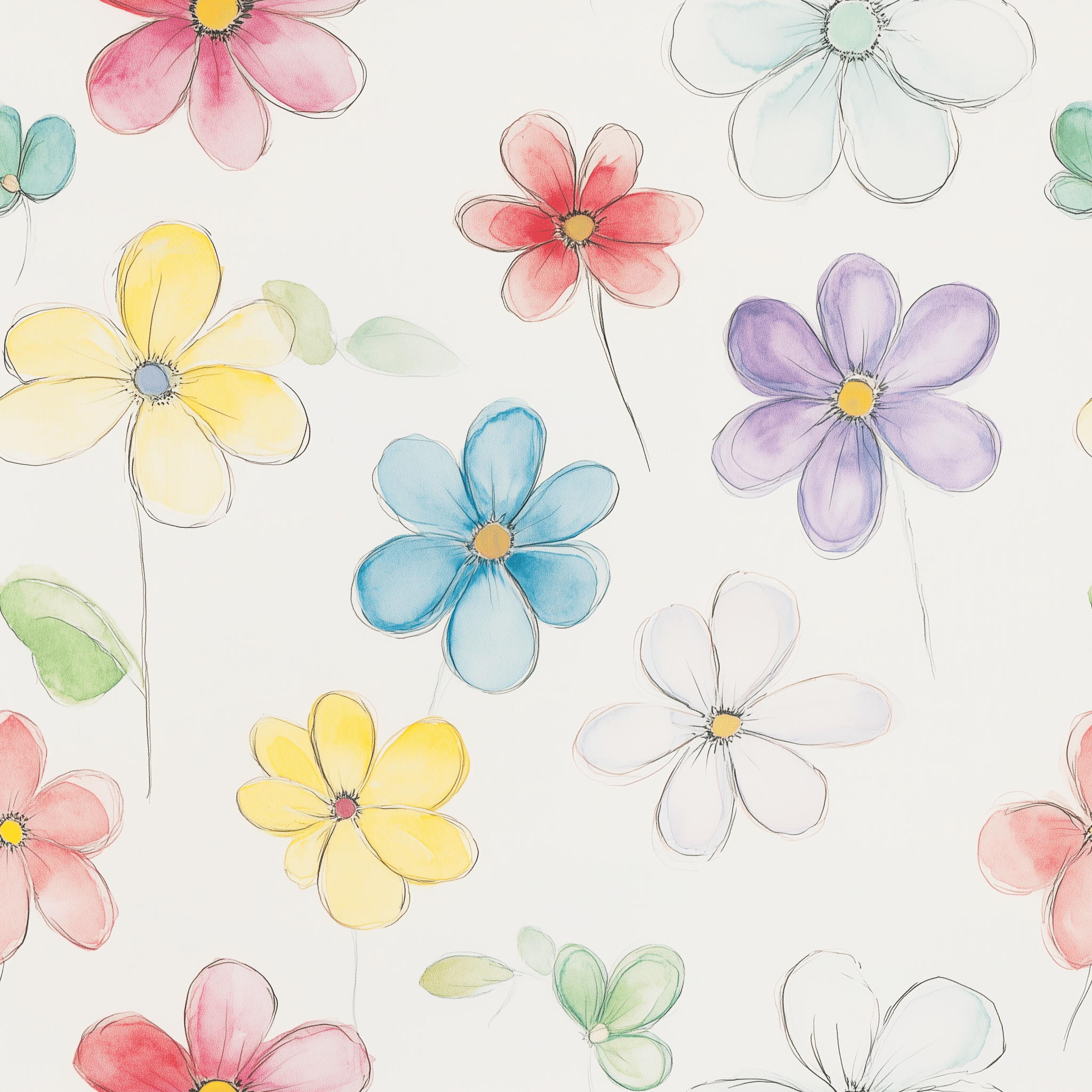 Blossom Parade Wallpaper - Lemon Park