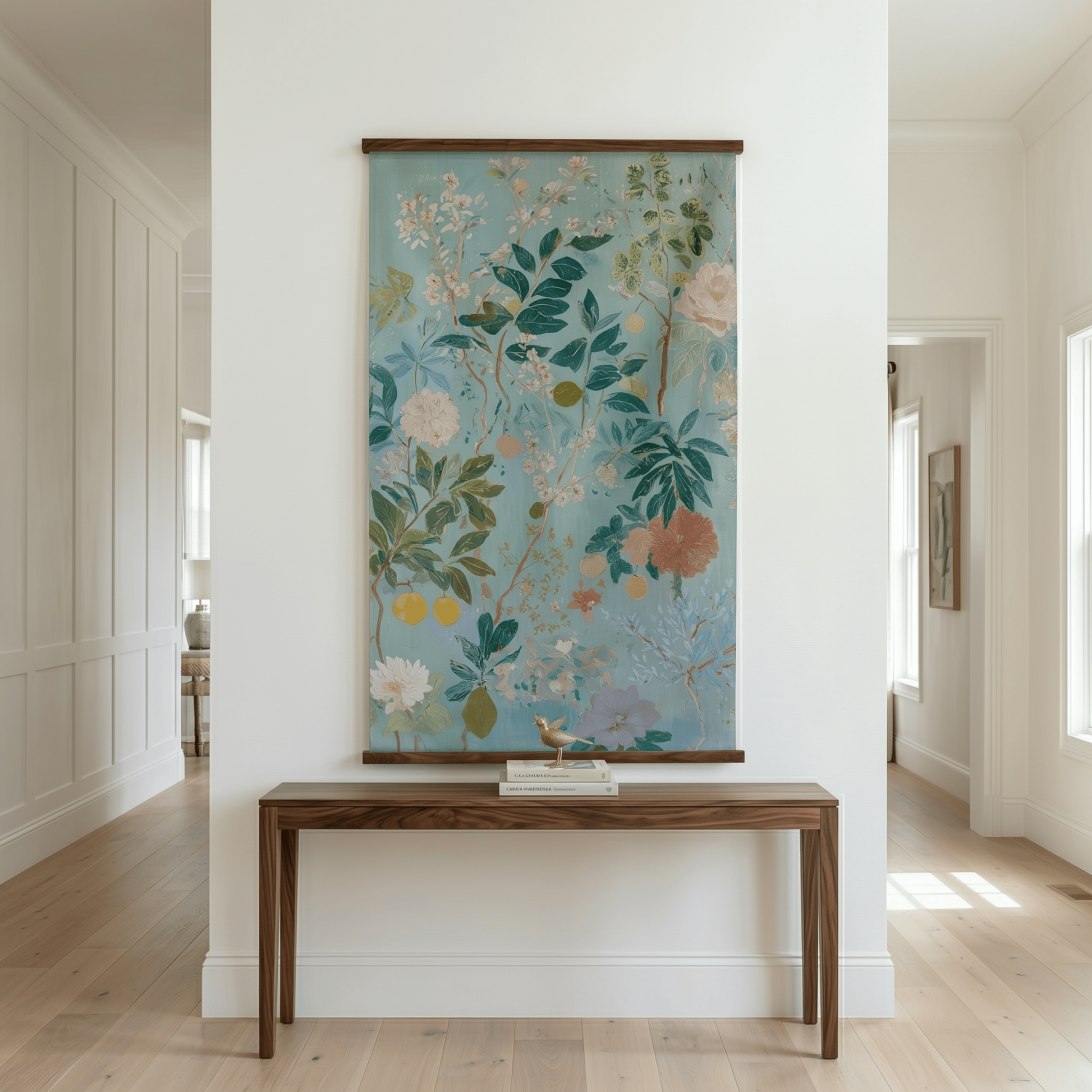 Blue Botanicals - Tapestry - Lemon Park