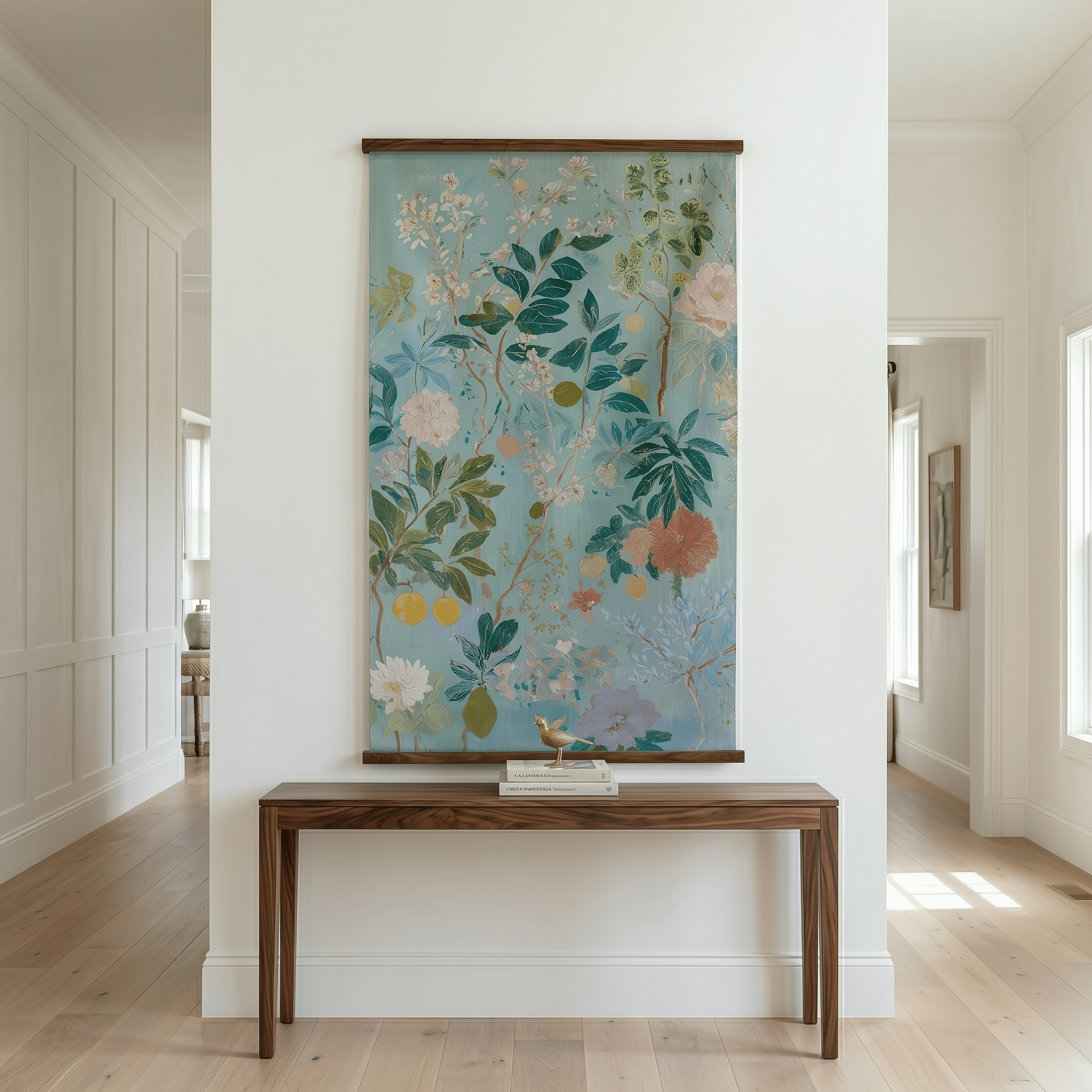Blue Botanicals - Tapestry - Lemon Park