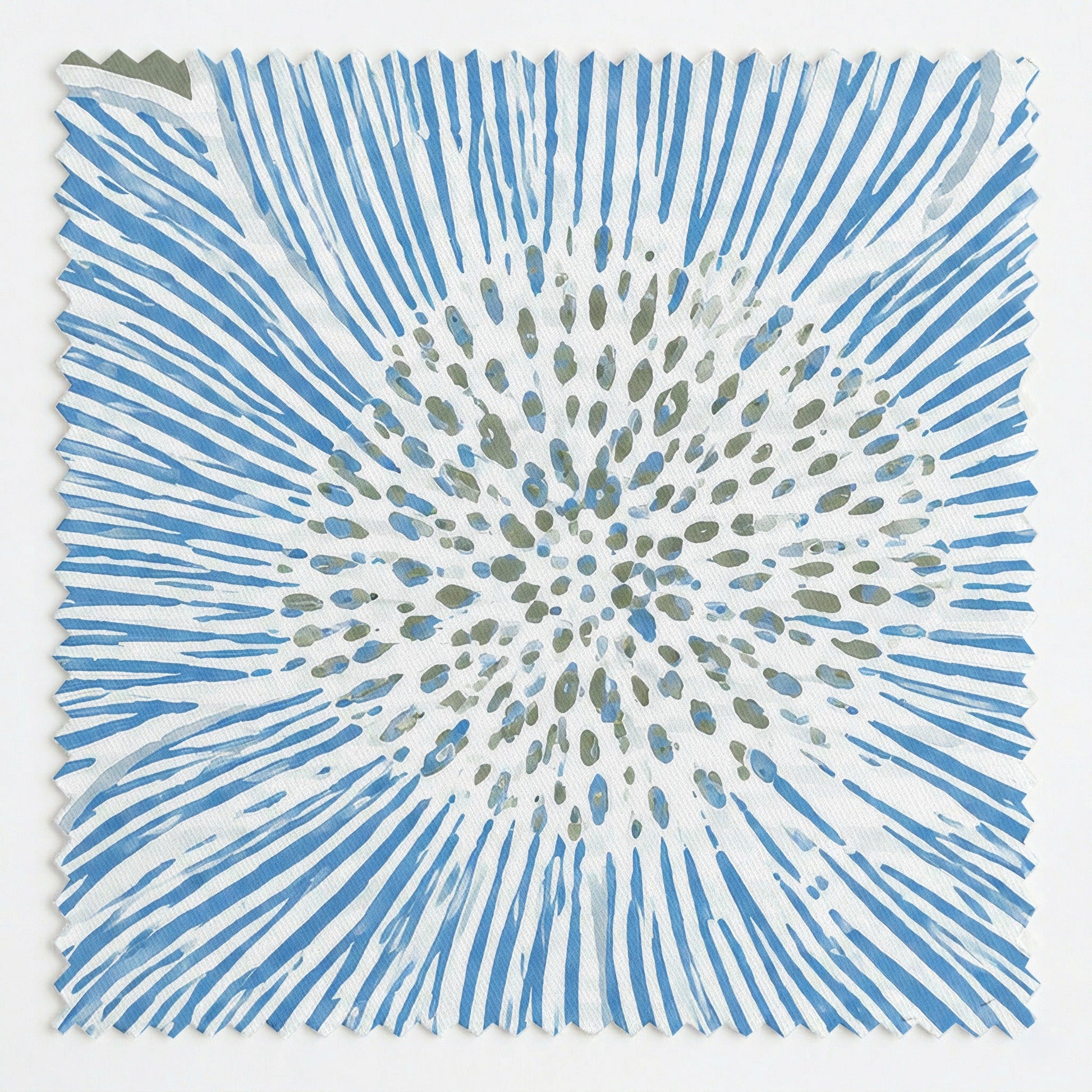 Blue Dresses Lemongrass Flower - Fabric - Lemon Park