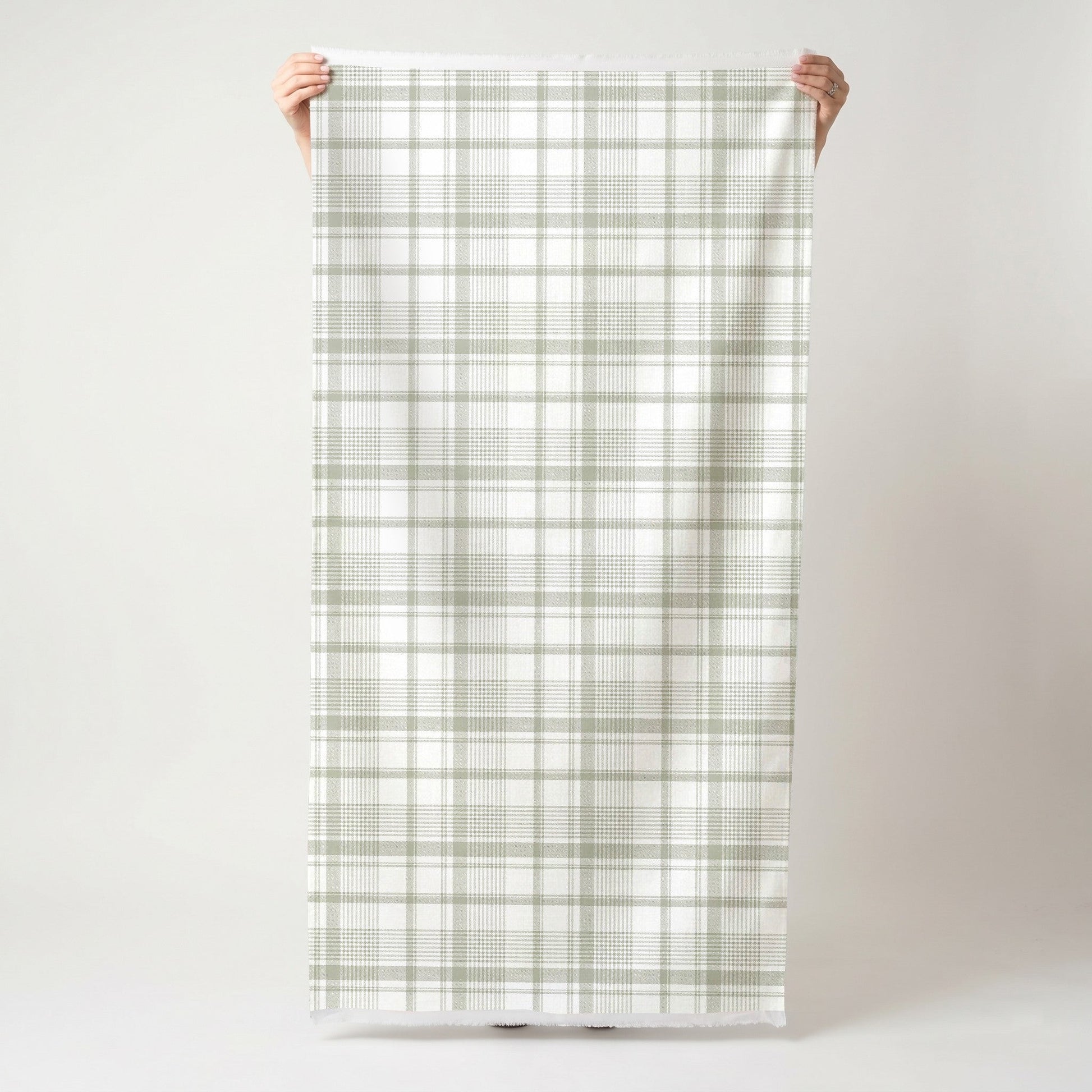 Blue Dresses Lemongrass Plaid - Fabric - Lemon Park