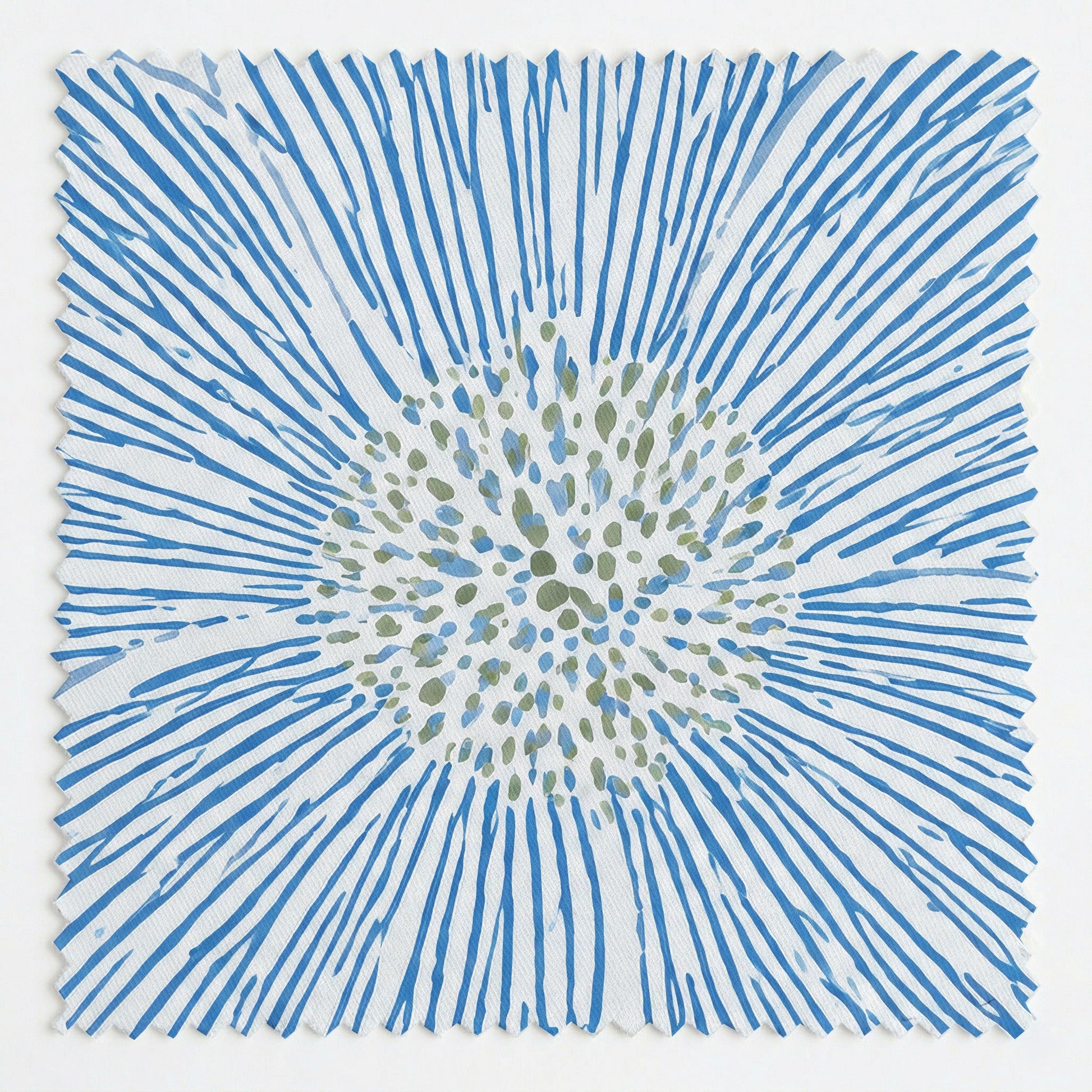 Blue Dresses Seashell Flower - Fabric - Lemon Park