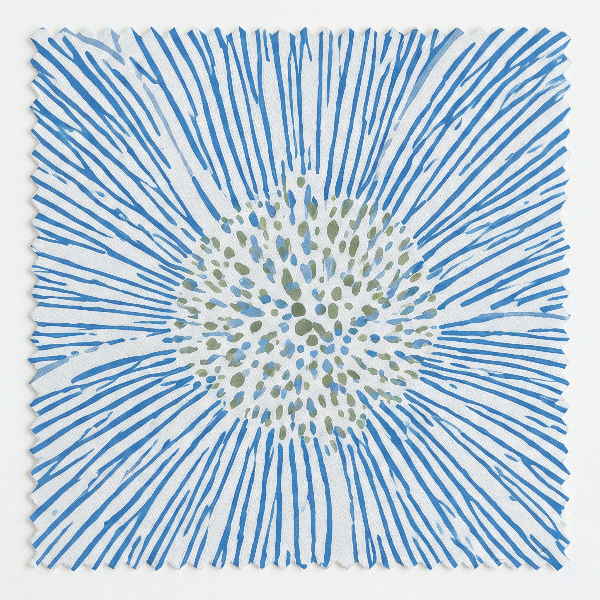 Blue Dresses Seashell Flower - Fabric - Lemon Park