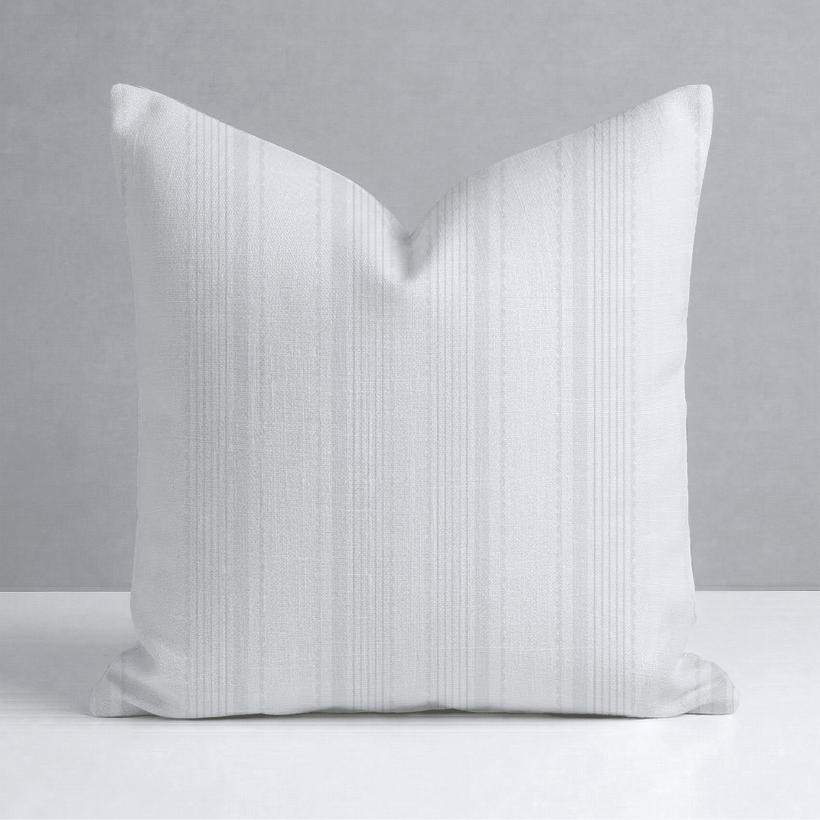 Blue Dresses Seashell Stripes Throw Pillow - Lemon Park