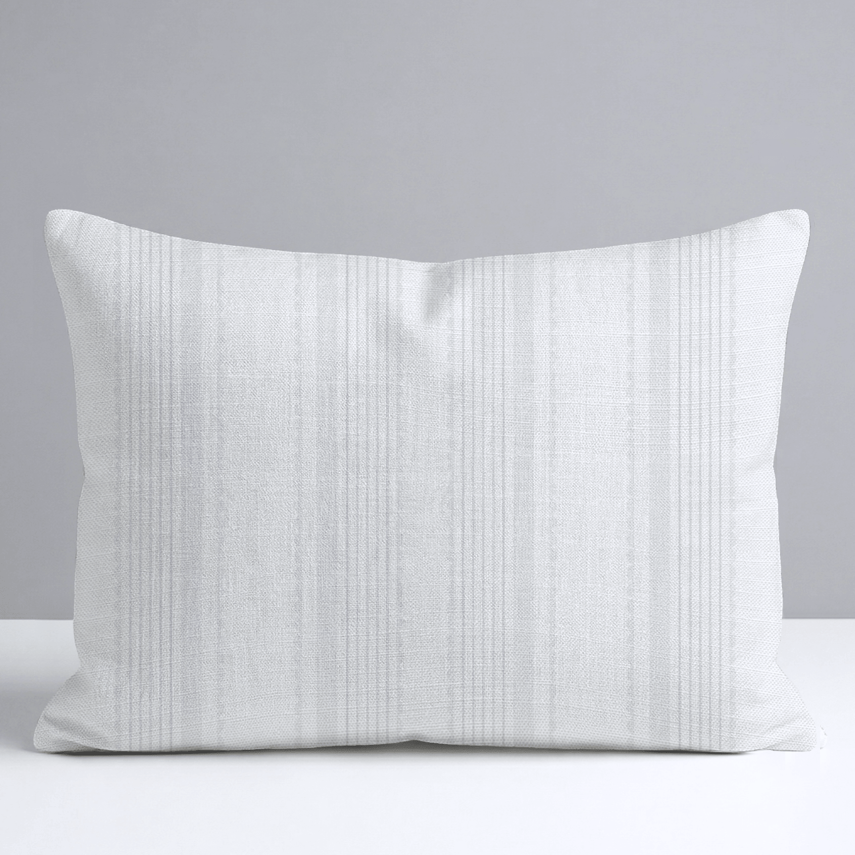 Blue Dresses Seashell Stripes Throw Pillow - Lemon Park
