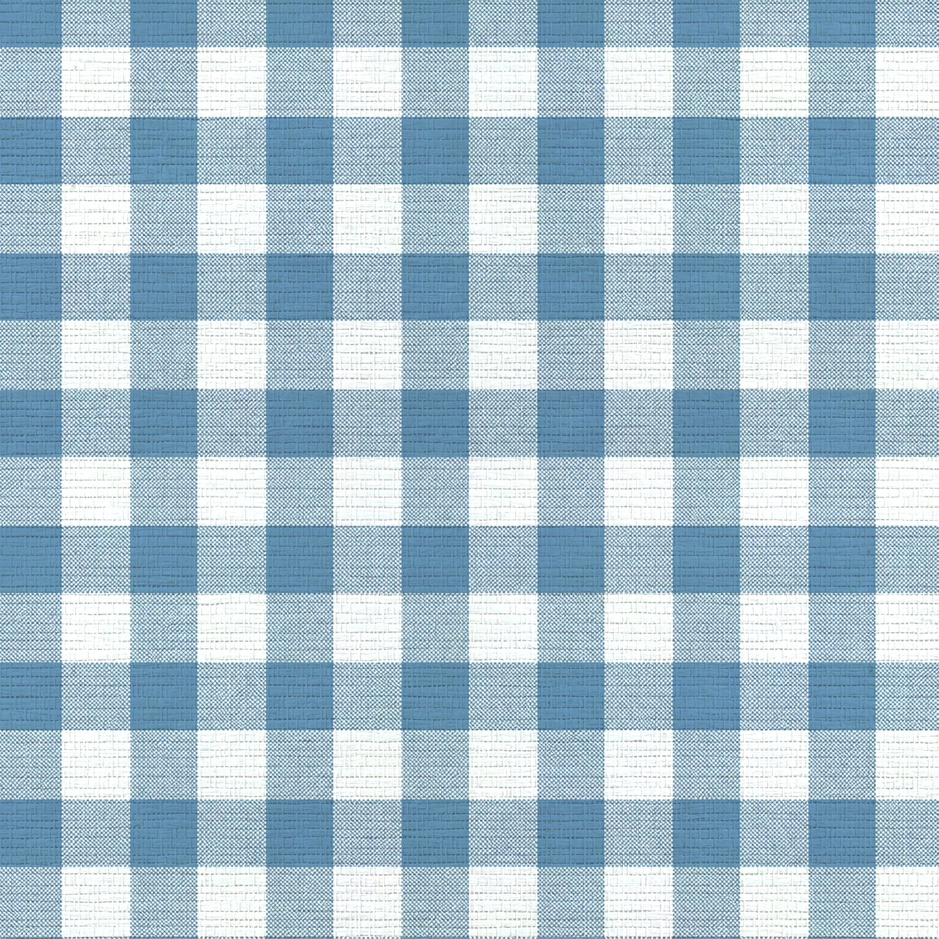 Blue Dresses Steel Blue Gingham Faux Grasscloth Wallpaper