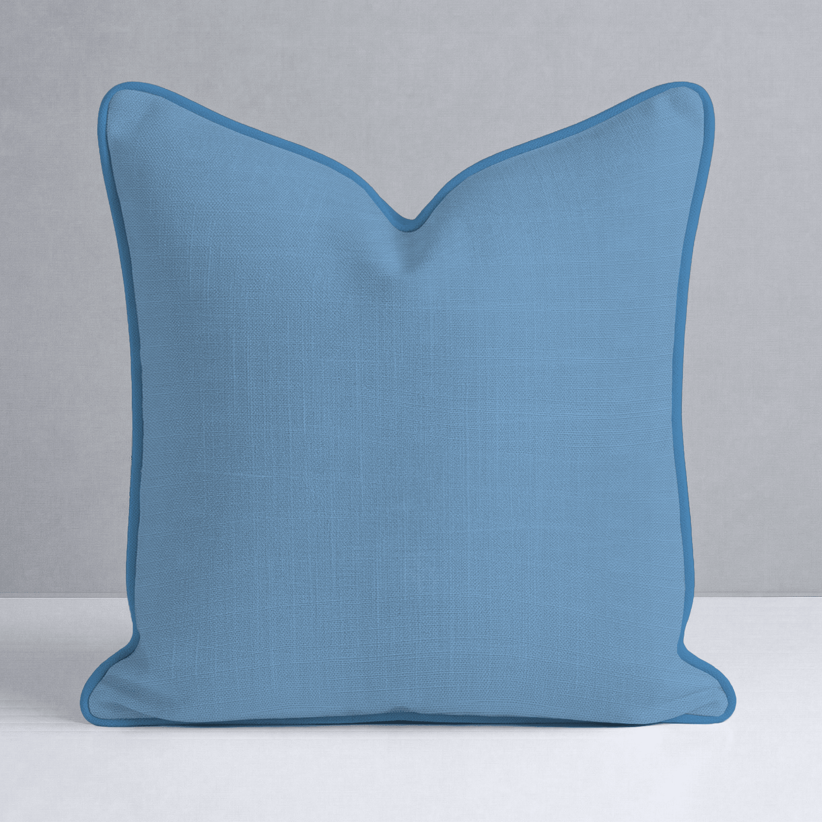 Blue Dresses Steel Blue Throw Pillow - Lemon Park
