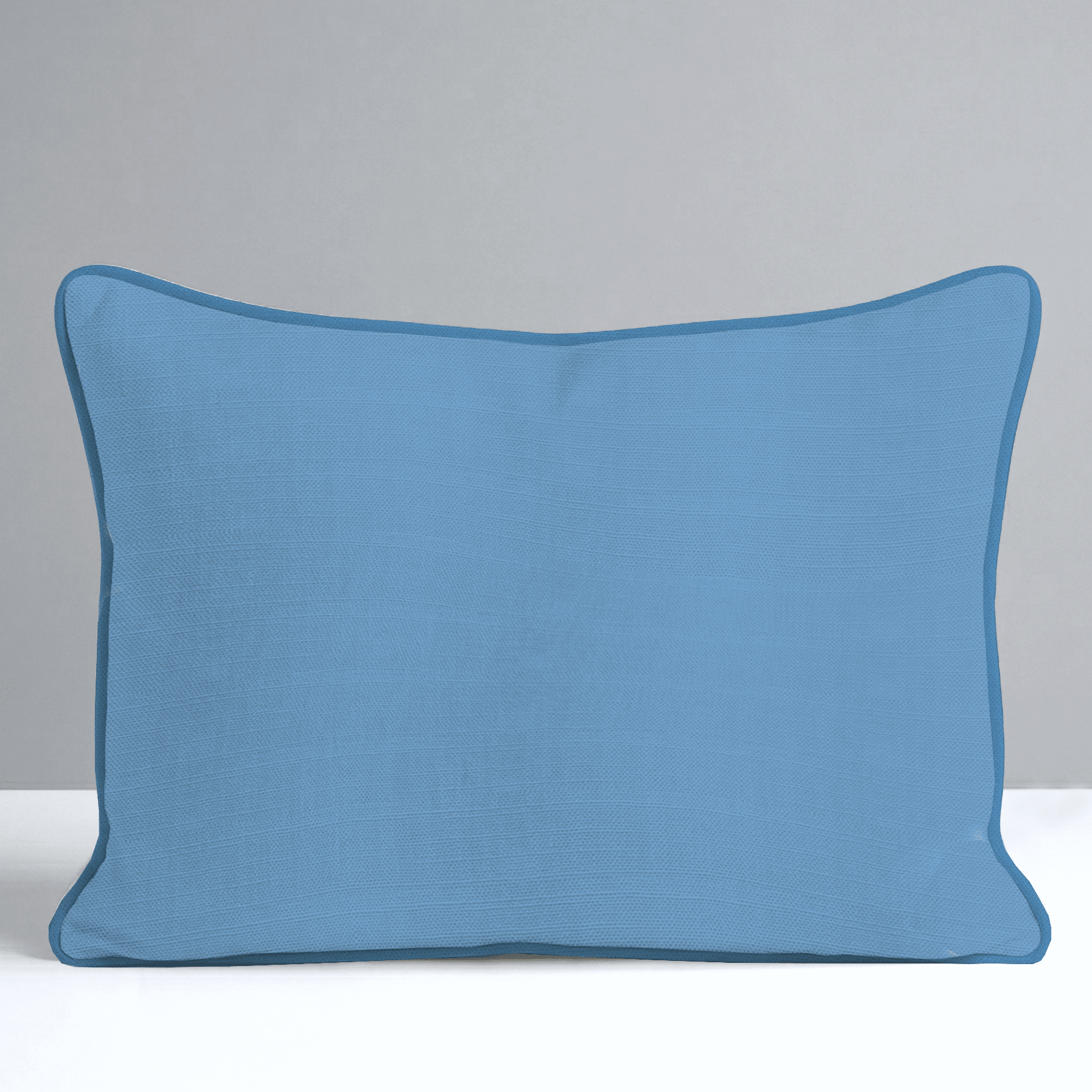 Blue Dresses Steel Blue Throw Pillow - Lemon Park