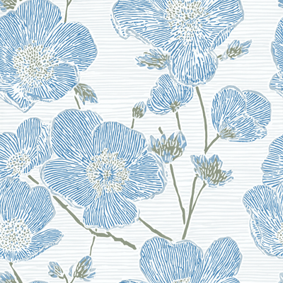 Blue Dresses Wallpaper - Lemon Park