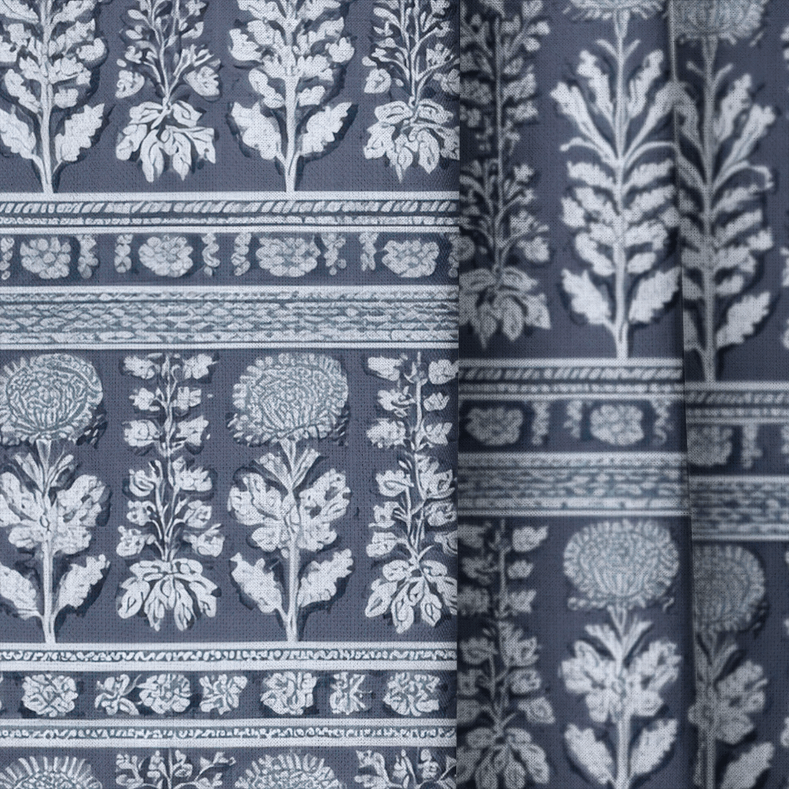Blue Drift - Drapery - Lemon Park