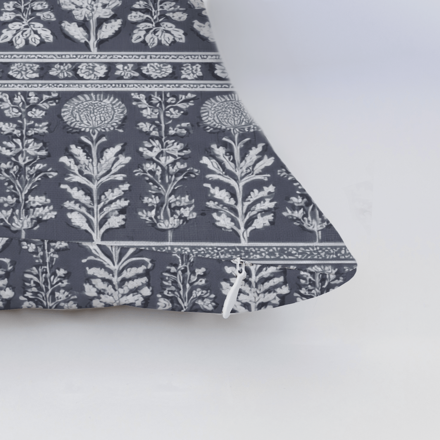 Blue Drift Throw Pillow - Lemon Park