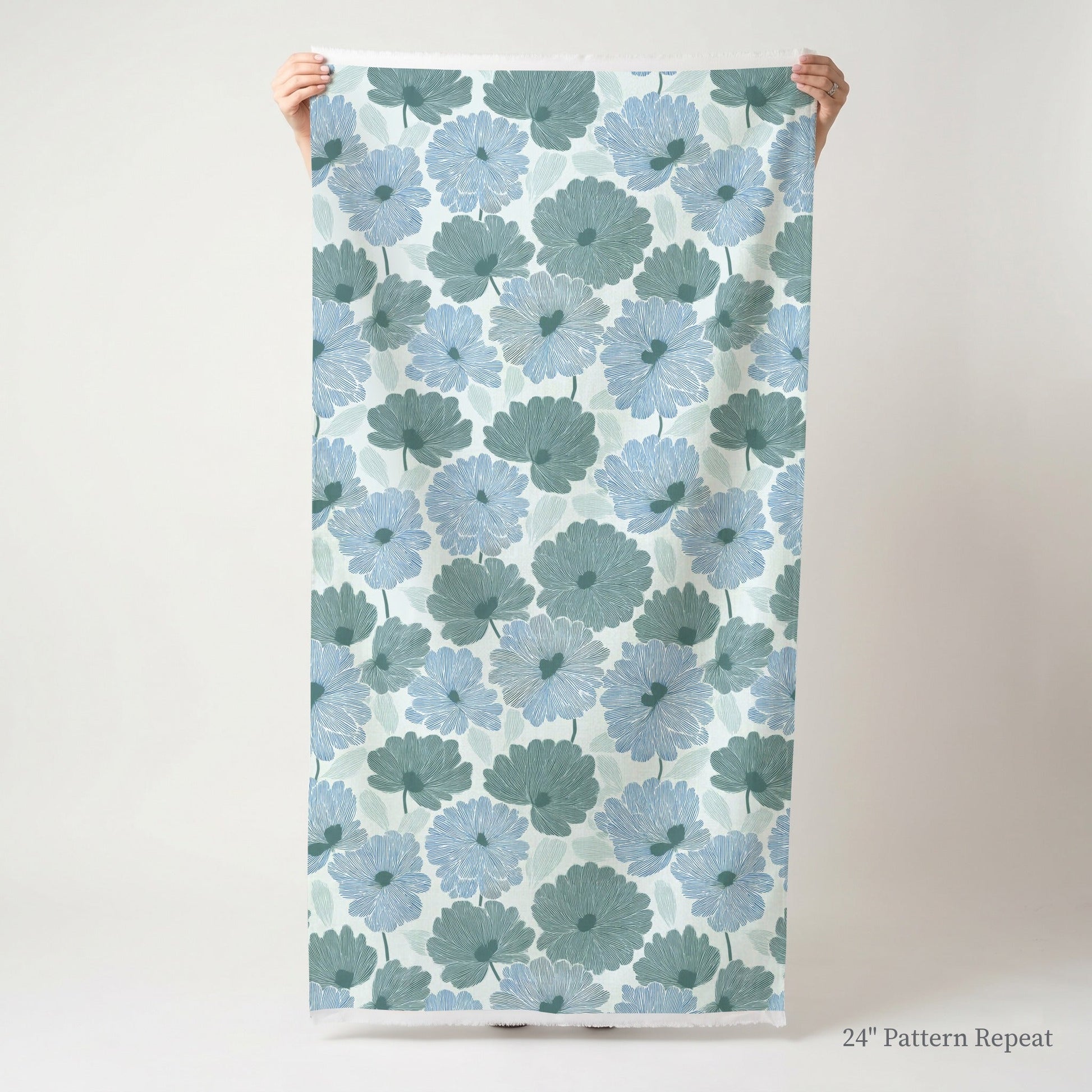 Blue My Robyn - Fabric - Lemon Park