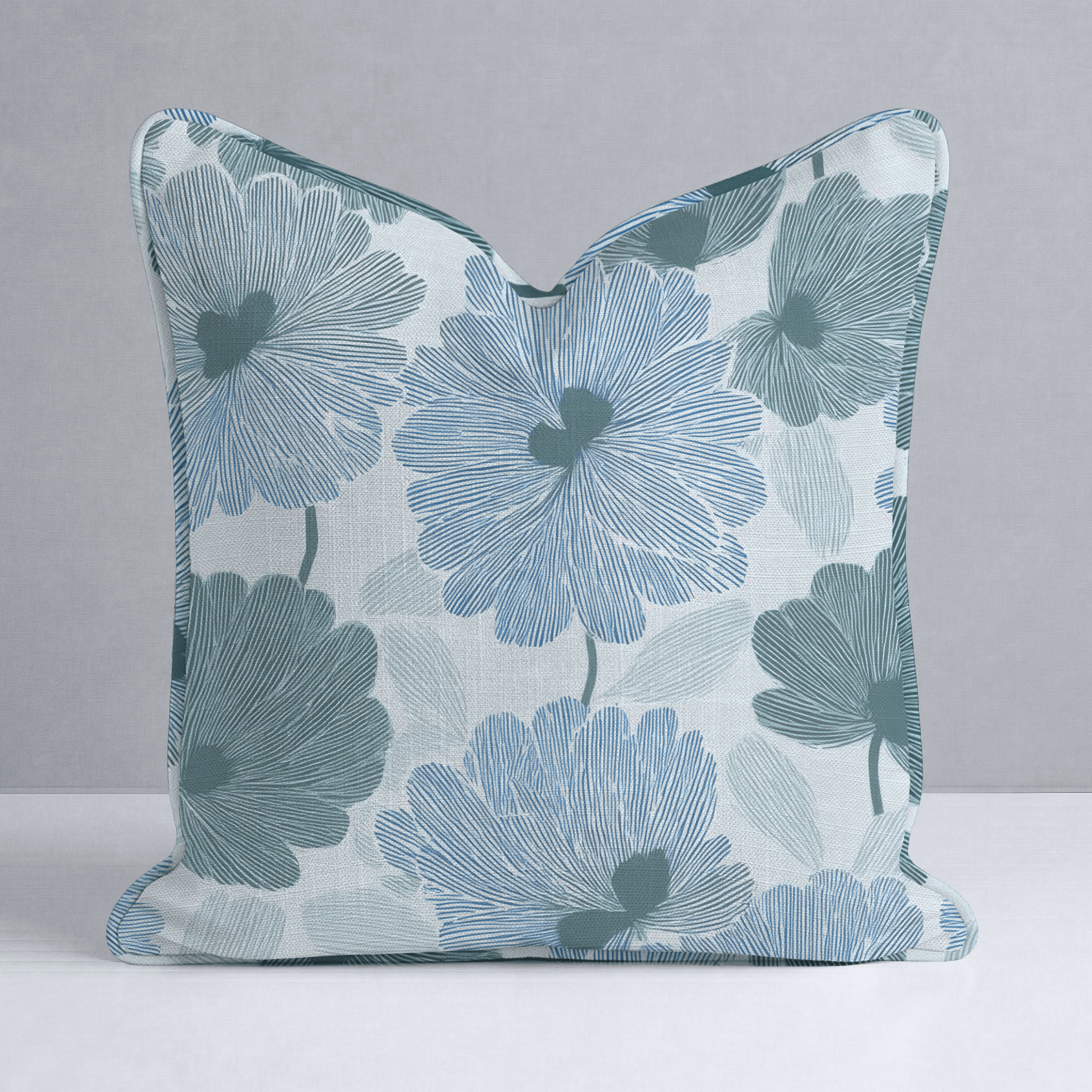 Blue My Robyn Throw Pillow - Lemon Park