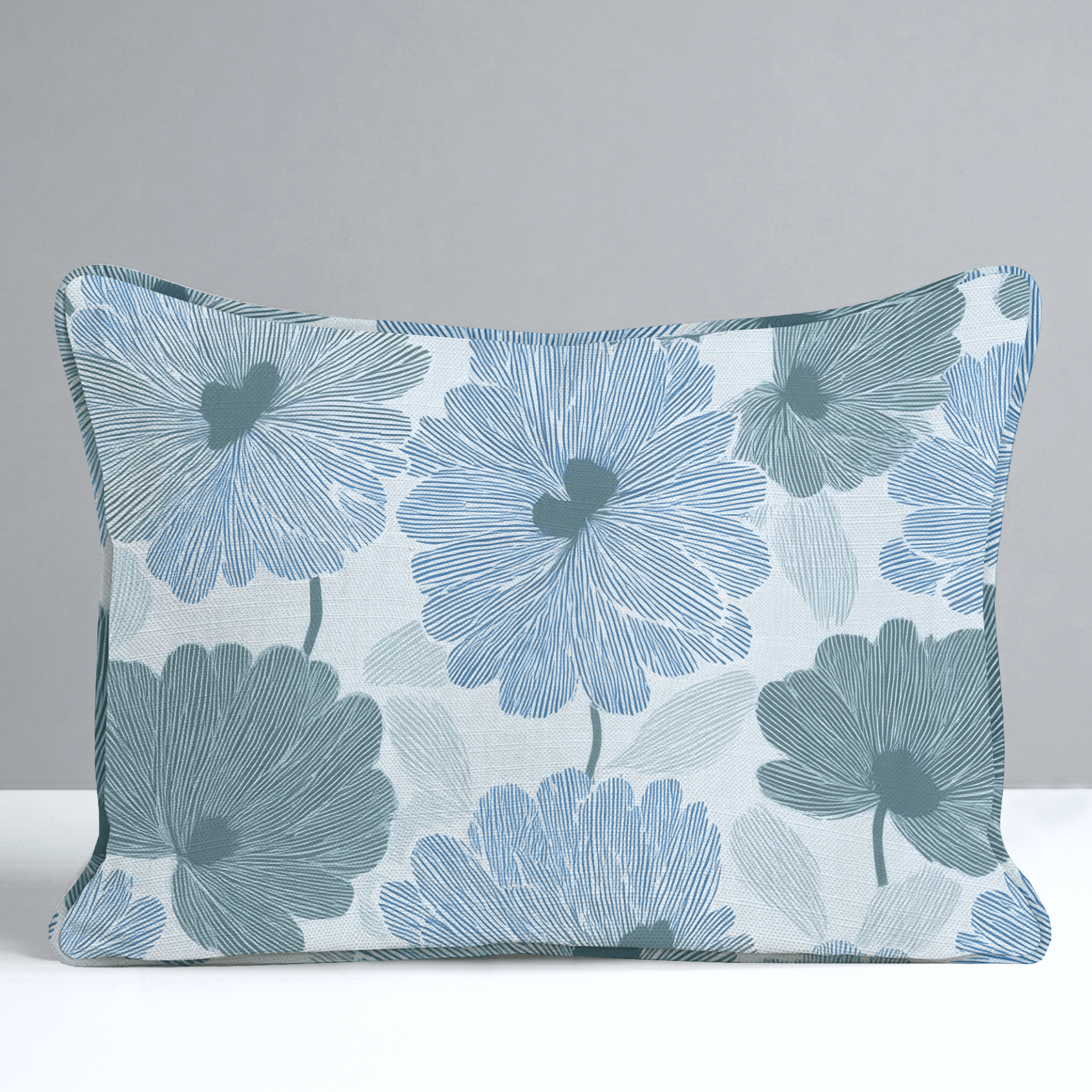 Blue My Robyn Throw Pillow - Lemon Park